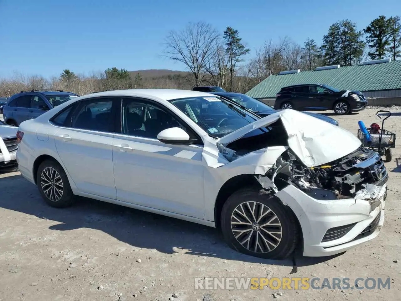 4 Photograph of a damaged car 3VWN57BU4MM011633 VOLKSWAGEN JETTA 2021