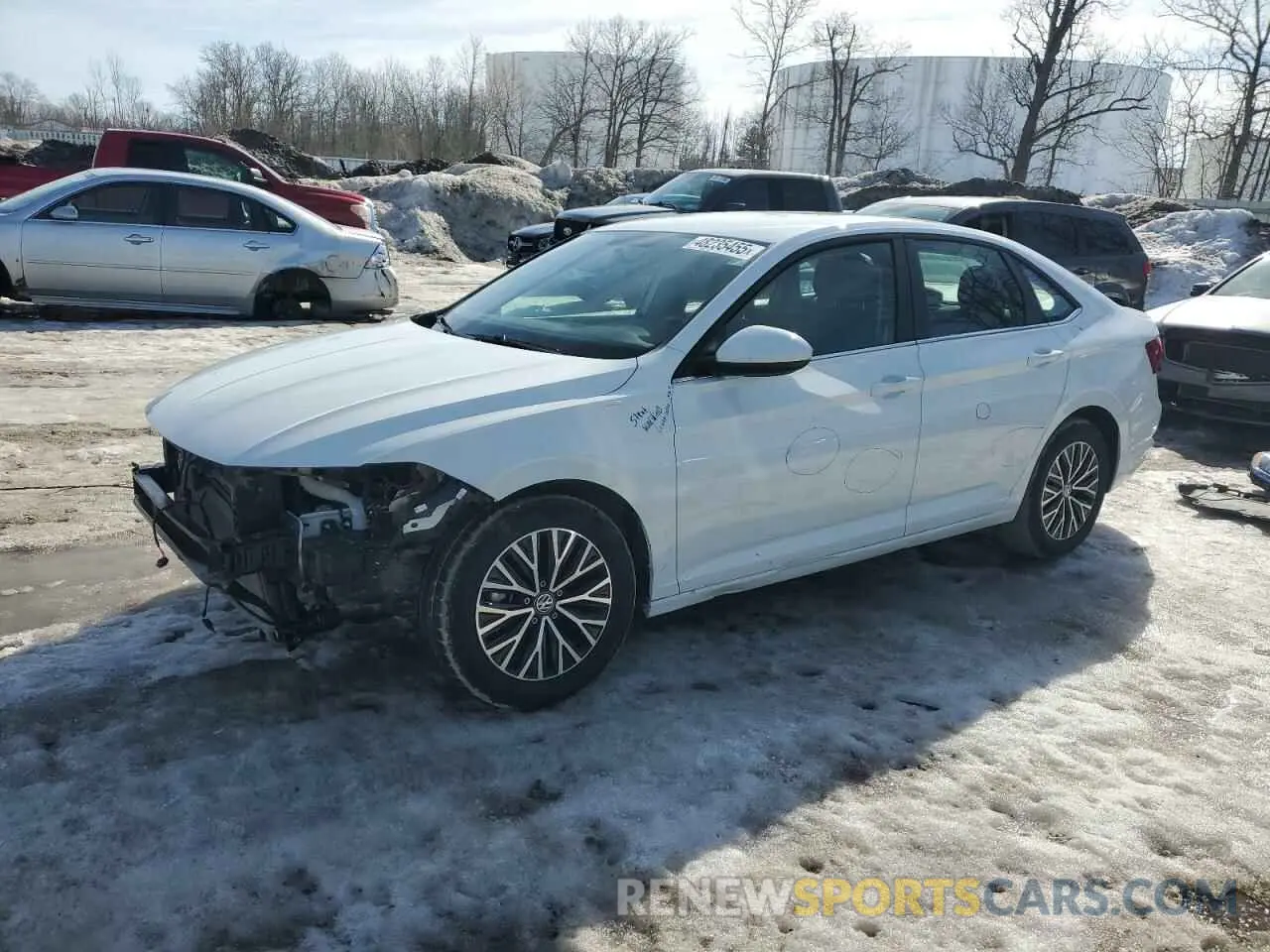 1 Photograph of a damaged car 3VWN57BU7MM021783 VOLKSWAGEN JETTA 2021