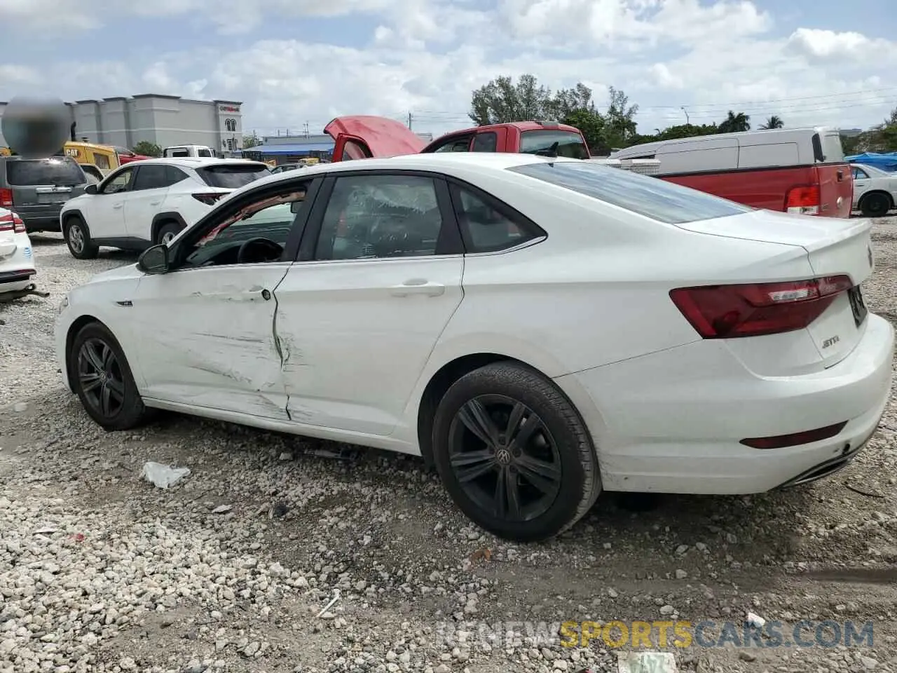 2 Photograph of a damaged car 3VWN57BUXMM080200 VOLKSWAGEN JETTA 2021