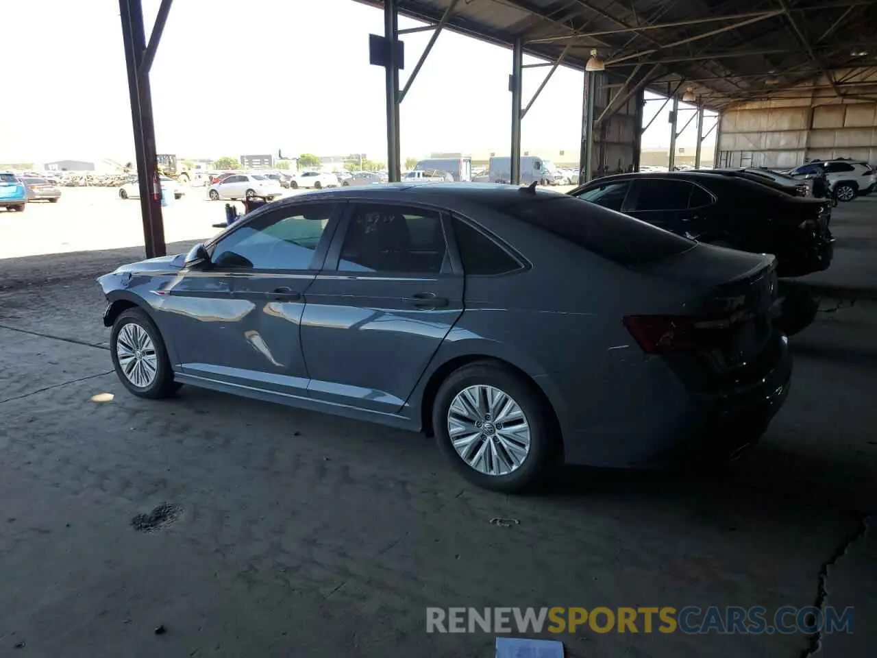 2 Photograph of a damaged car 3VW2T7BU2NM009227 VOLKSWAGEN JETTA 2022