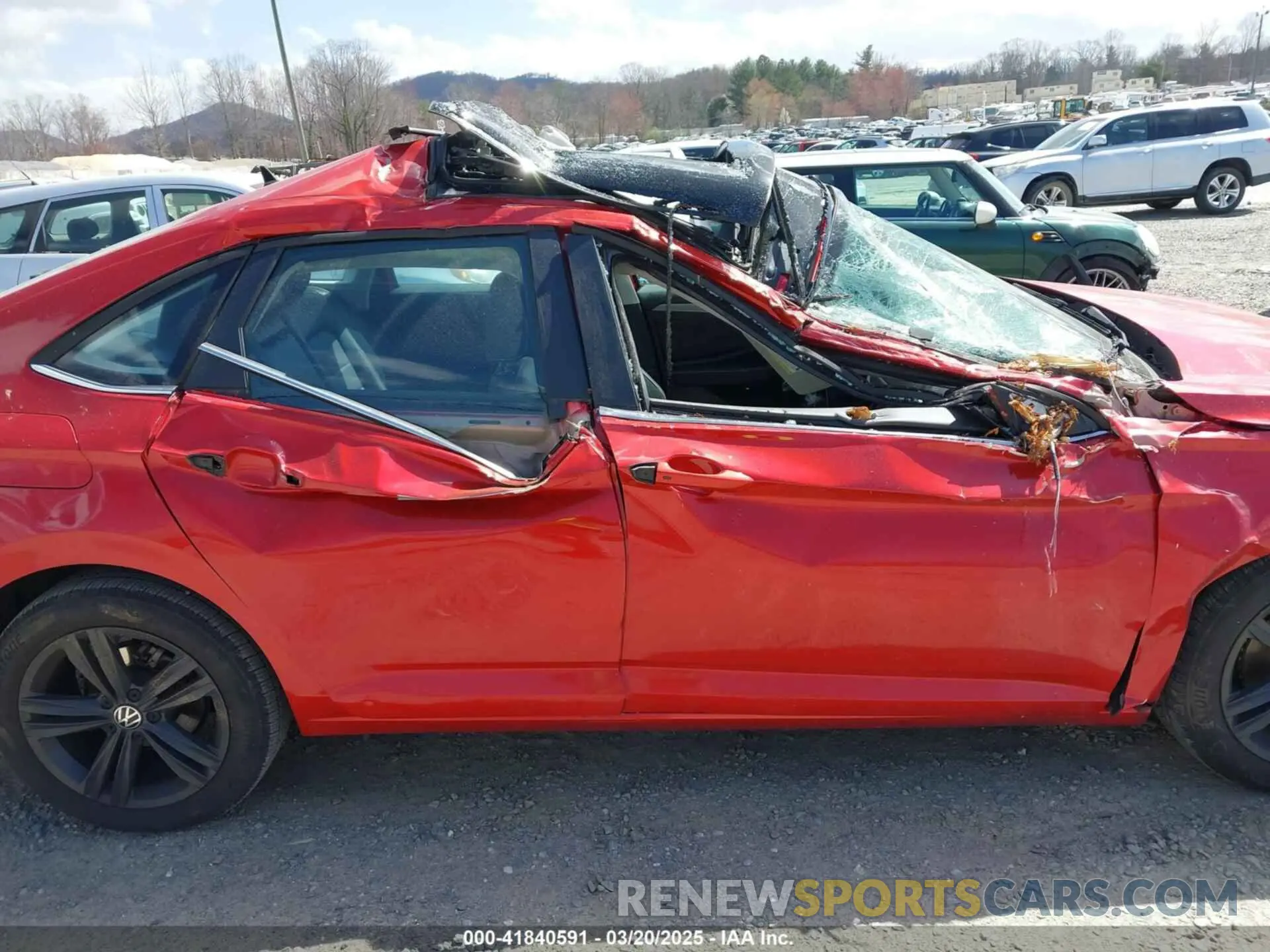 13 Photograph of a damaged car 3VW7M7BU1NM004359 VOLKSWAGEN JETTA 2022