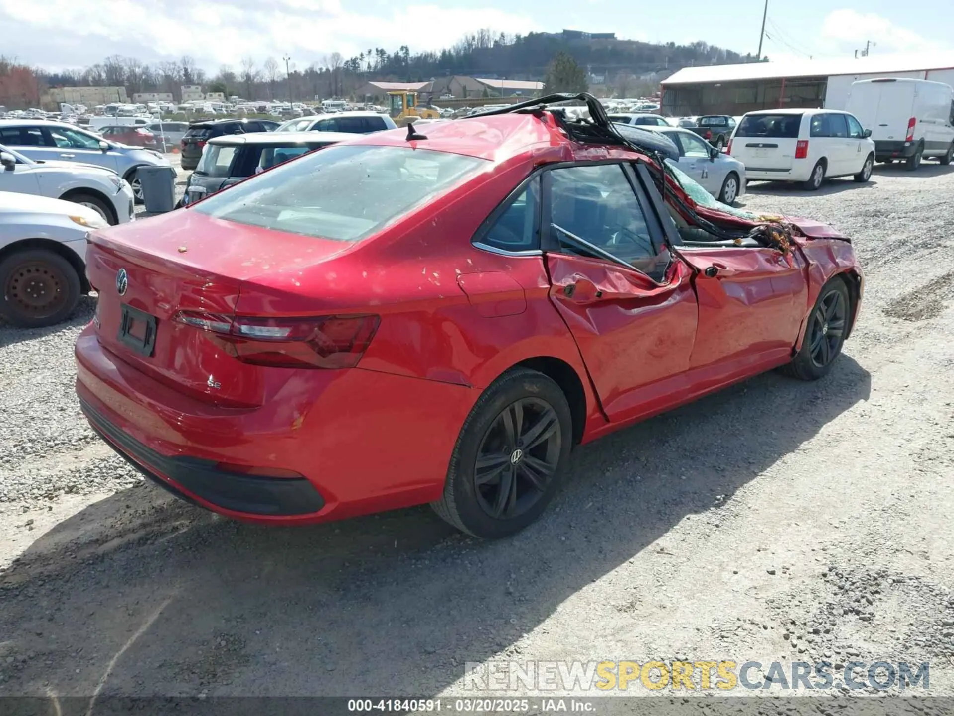 4 Photograph of a damaged car 3VW7M7BU1NM004359 VOLKSWAGEN JETTA 2022