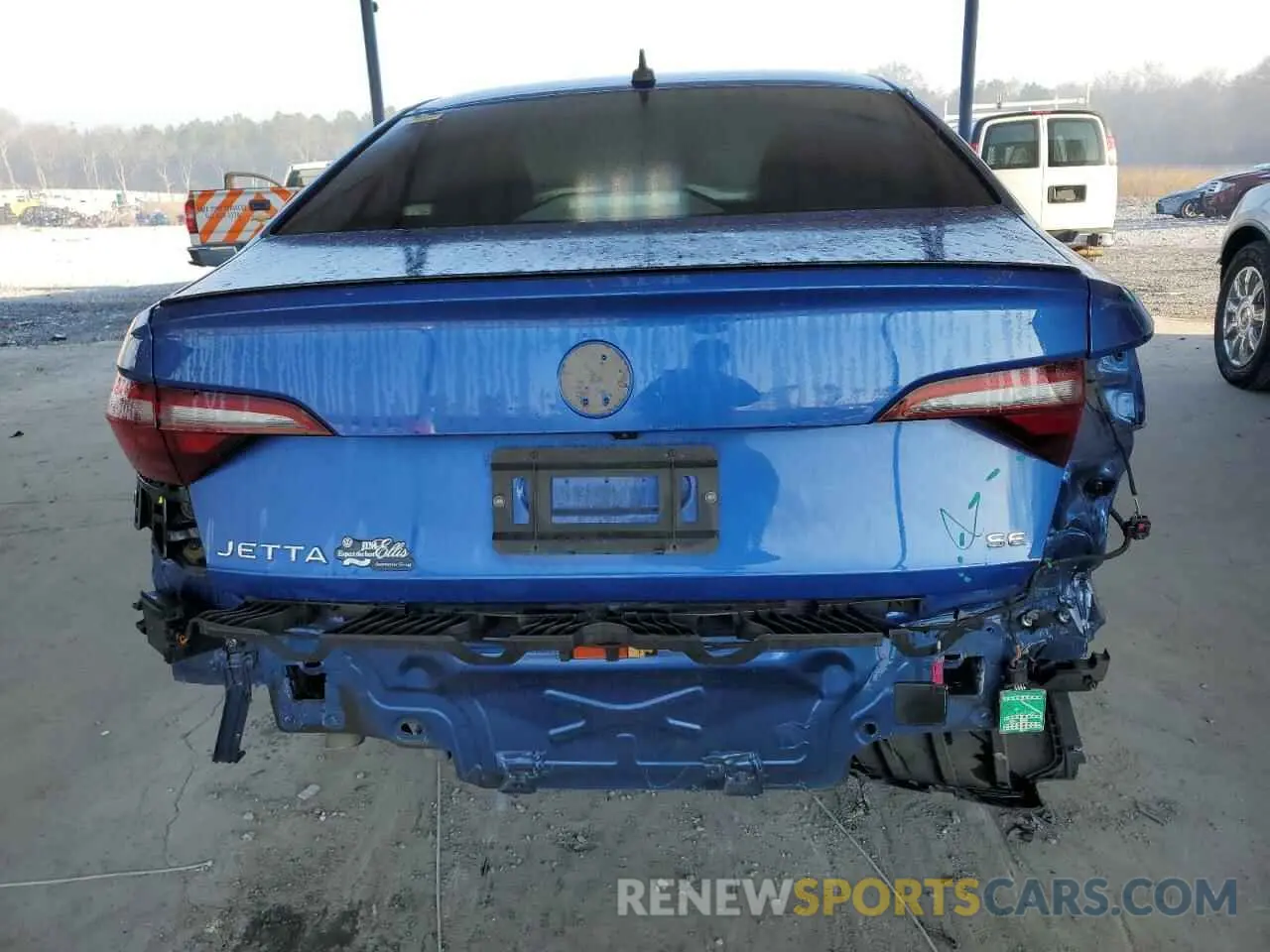 6 Photograph of a damaged car 3VW7M7BU1NM005415 VOLKSWAGEN JETTA 2022