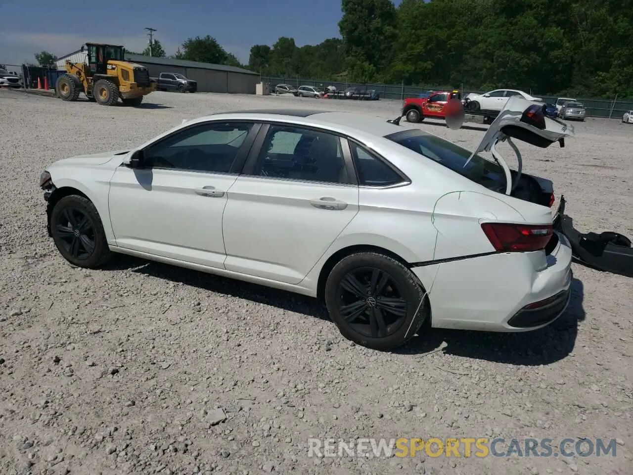 2 Photograph of a damaged car 3VW7M7BU1NM007746 VOLKSWAGEN JETTA 2022