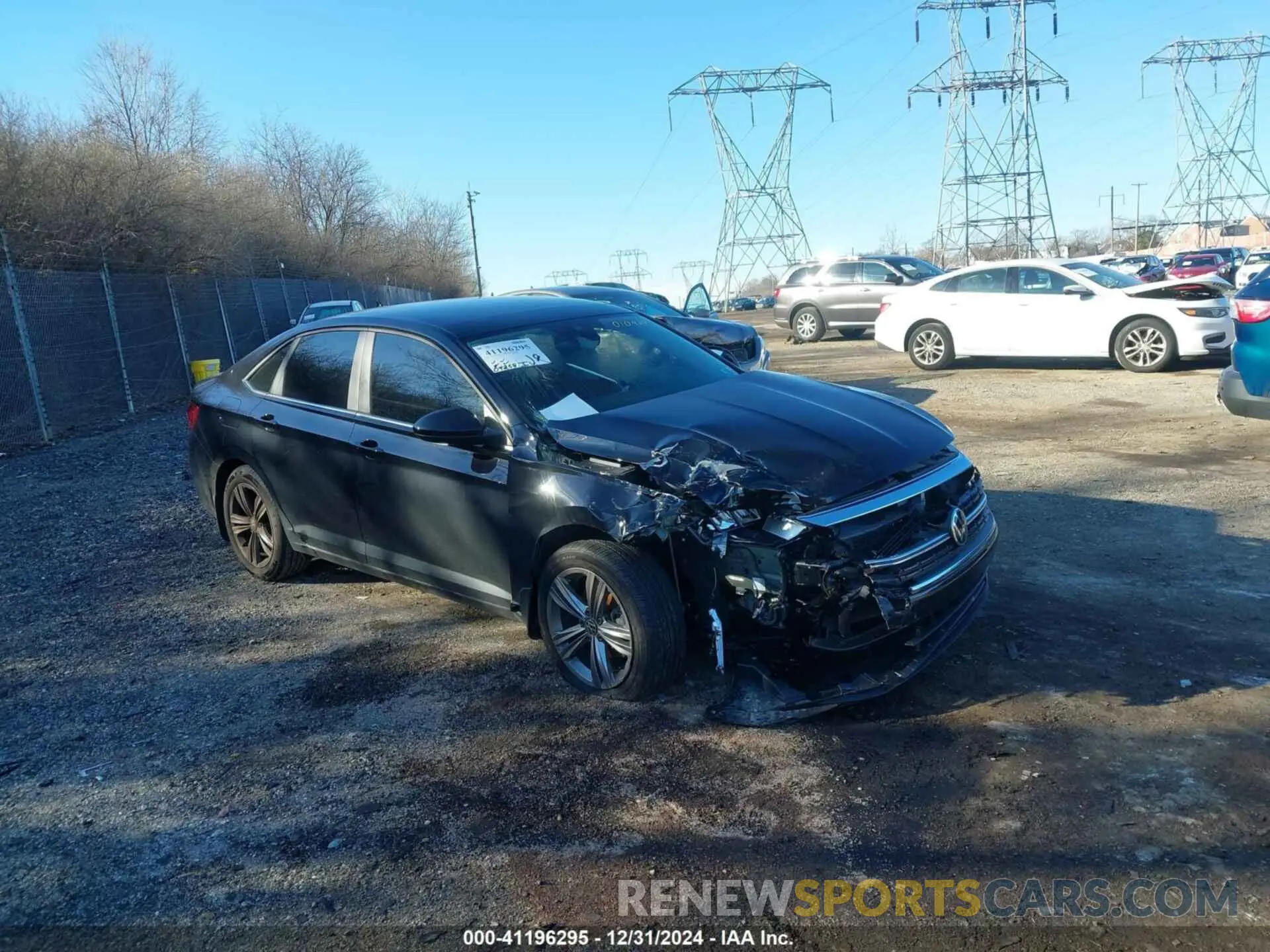 1 Photograph of a damaged car 3VW7M7BU2NM010929 VOLKSWAGEN JETTA 2022