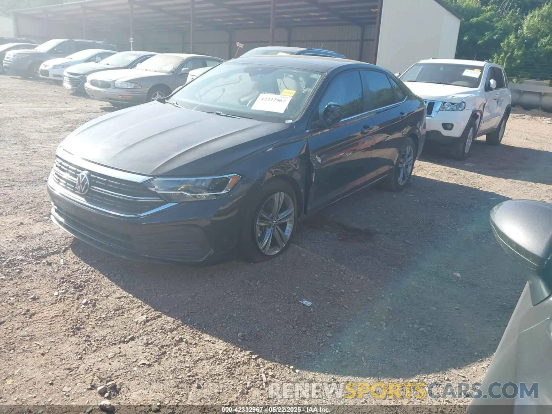 2 Photograph of a damaged car 3VW7M7BU5NM006454 VOLKSWAGEN JETTA 2022