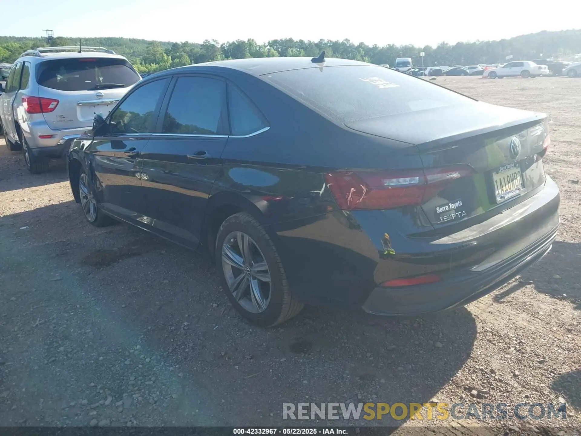 3 Photograph of a damaged car 3VW7M7BU5NM006454 VOLKSWAGEN JETTA 2022