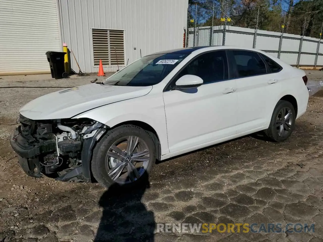 1 Photograph of a damaged car 3VW7M7BU9NM013942 VOLKSWAGEN JETTA 2022