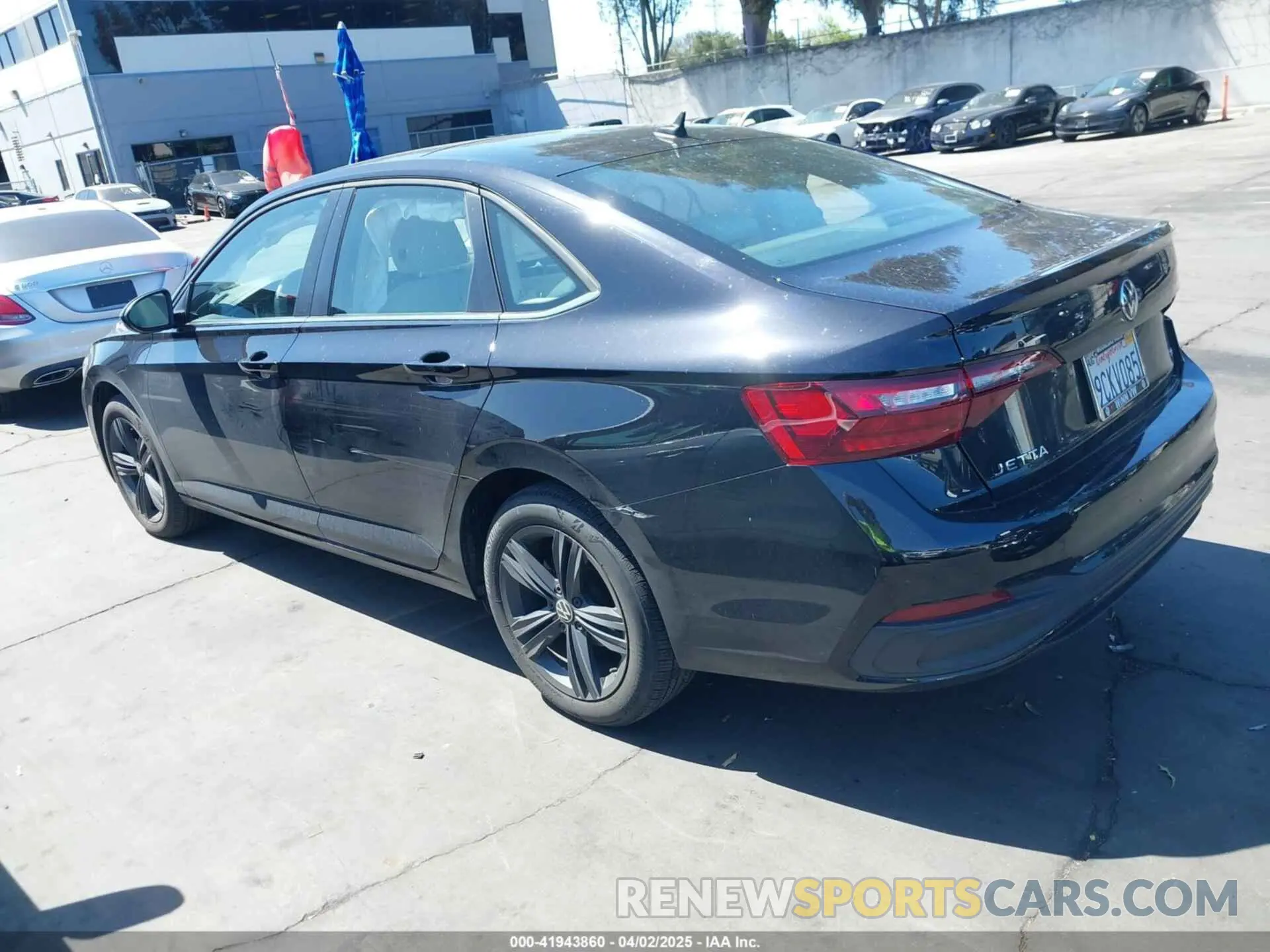 3 Photograph of a damaged car 3VW7M7BU9NM025976 VOLKSWAGEN JETTA 2022