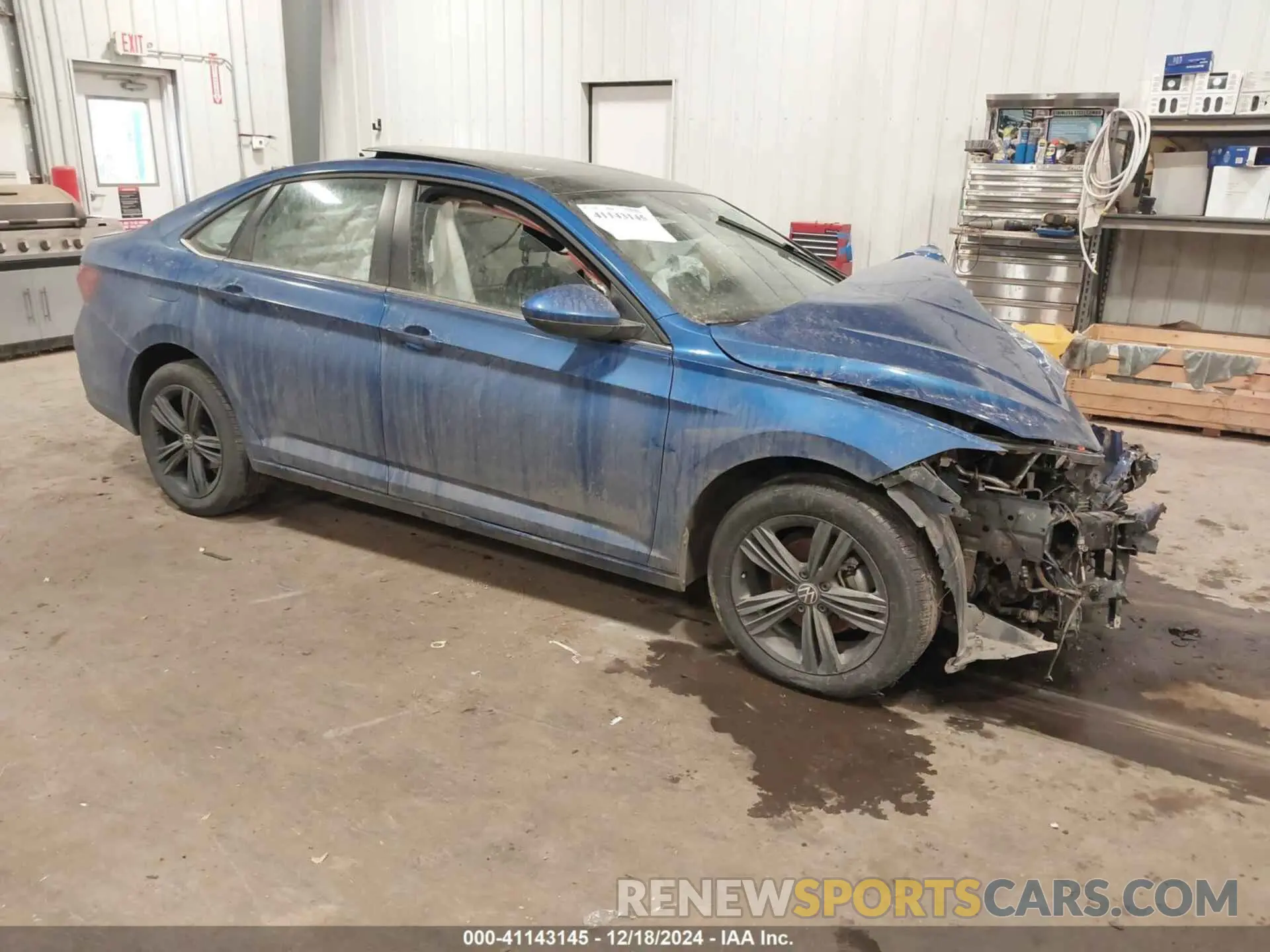 1 Photograph of a damaged car 3VW7M7BUXNM004845 VOLKSWAGEN JETTA 2022
