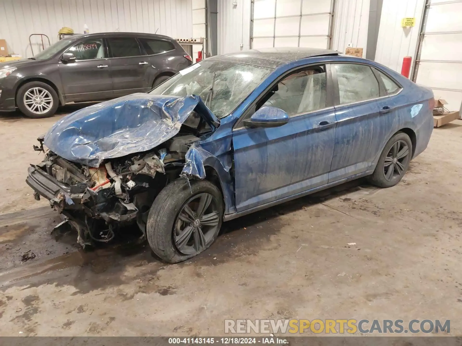 2 Photograph of a damaged car 3VW7M7BUXNM004845 VOLKSWAGEN JETTA 2022
