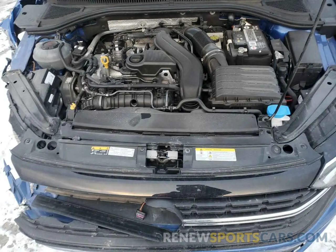 11 Photograph of a damaged car 3VWAM7BU2NM013822 VOLKSWAGEN JETTA 2022
