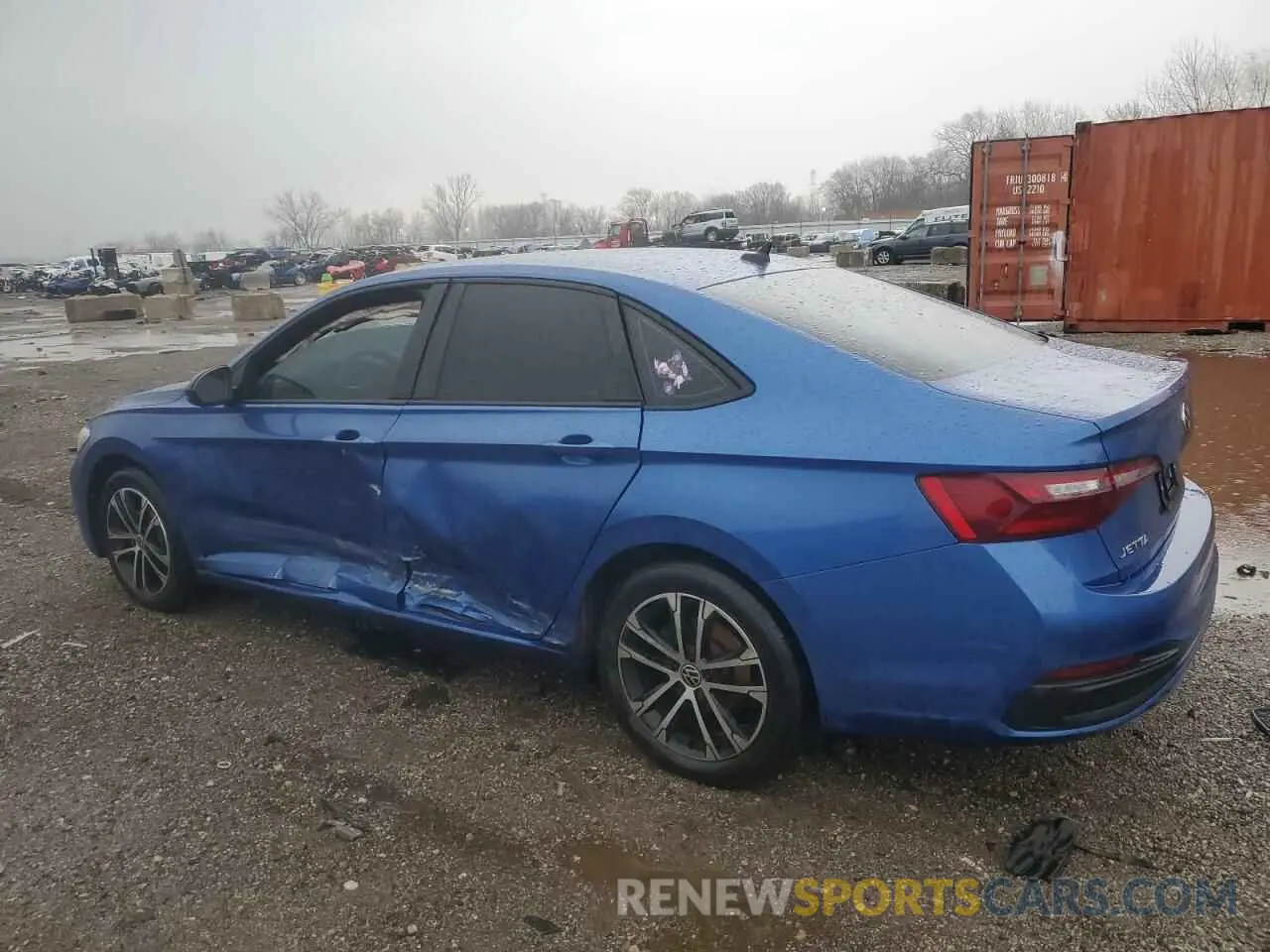 2 Photograph of a damaged car 3VWBM7BU0NM034530 VOLKSWAGEN JETTA 2022