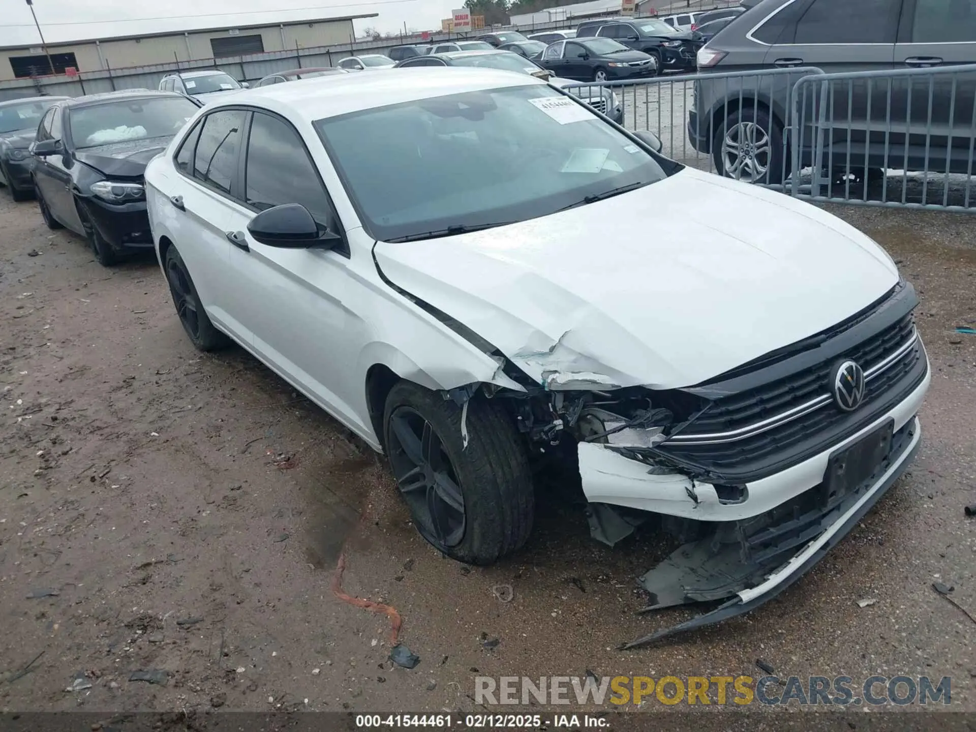 1 Photograph of a damaged car 3VWBM7BU1NM001598 VOLKSWAGEN JETTA 2022