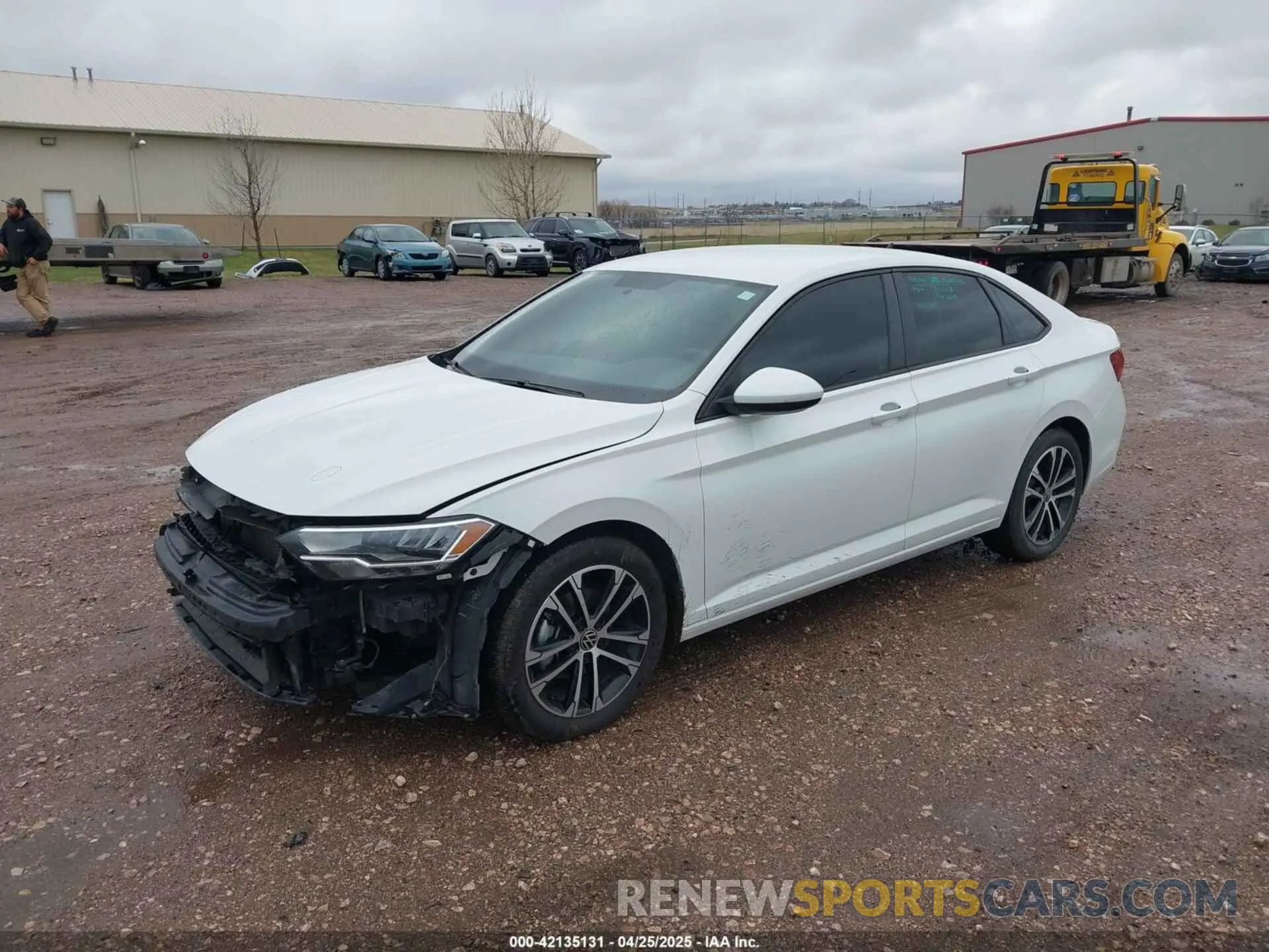 2 Photograph of a damaged car 3VWBM7BU3NM022131 VOLKSWAGEN JETTA 2022