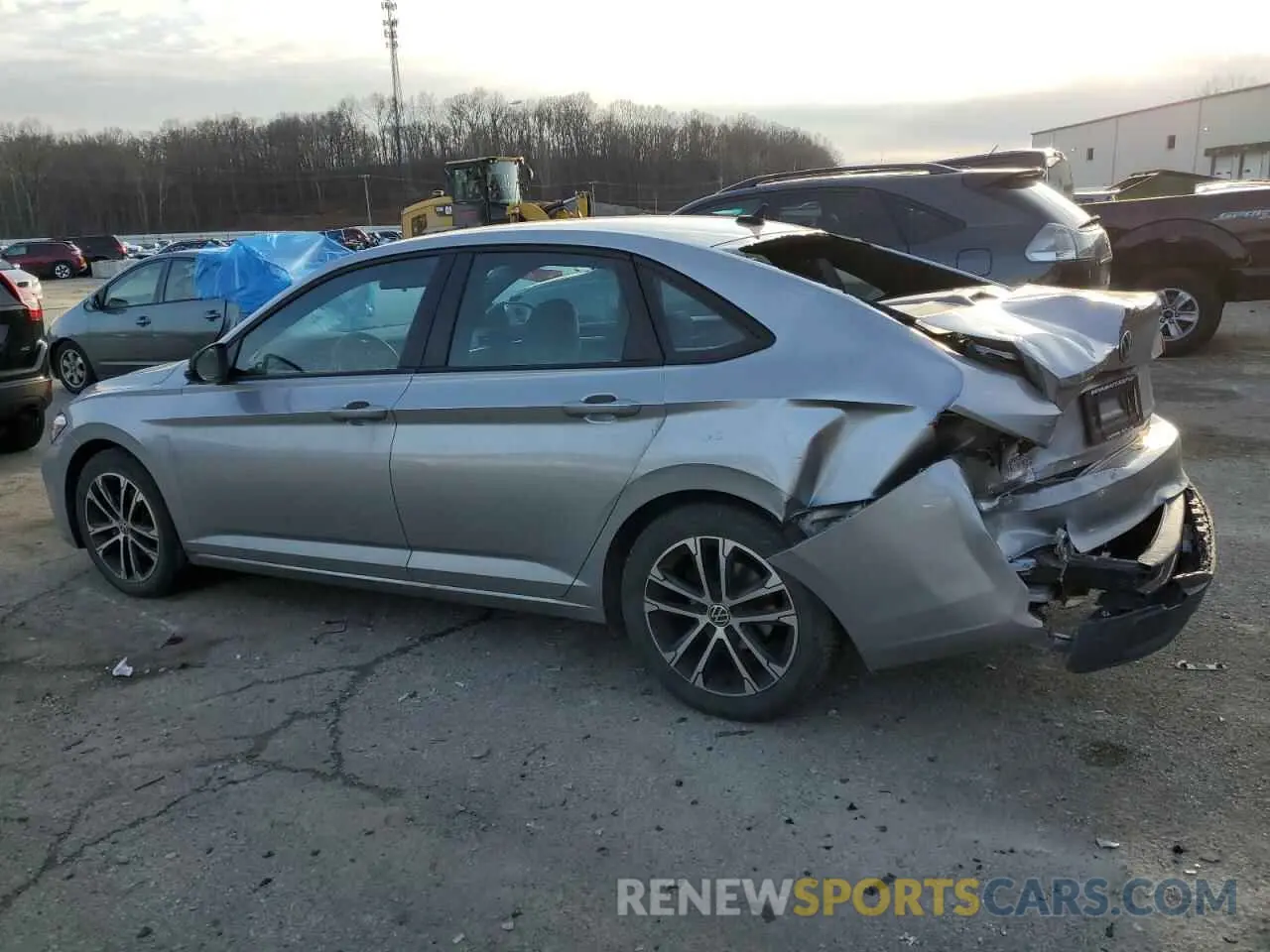 2 Photograph of a damaged car 3VWBM7BU4NM034515 VOLKSWAGEN JETTA 2022
