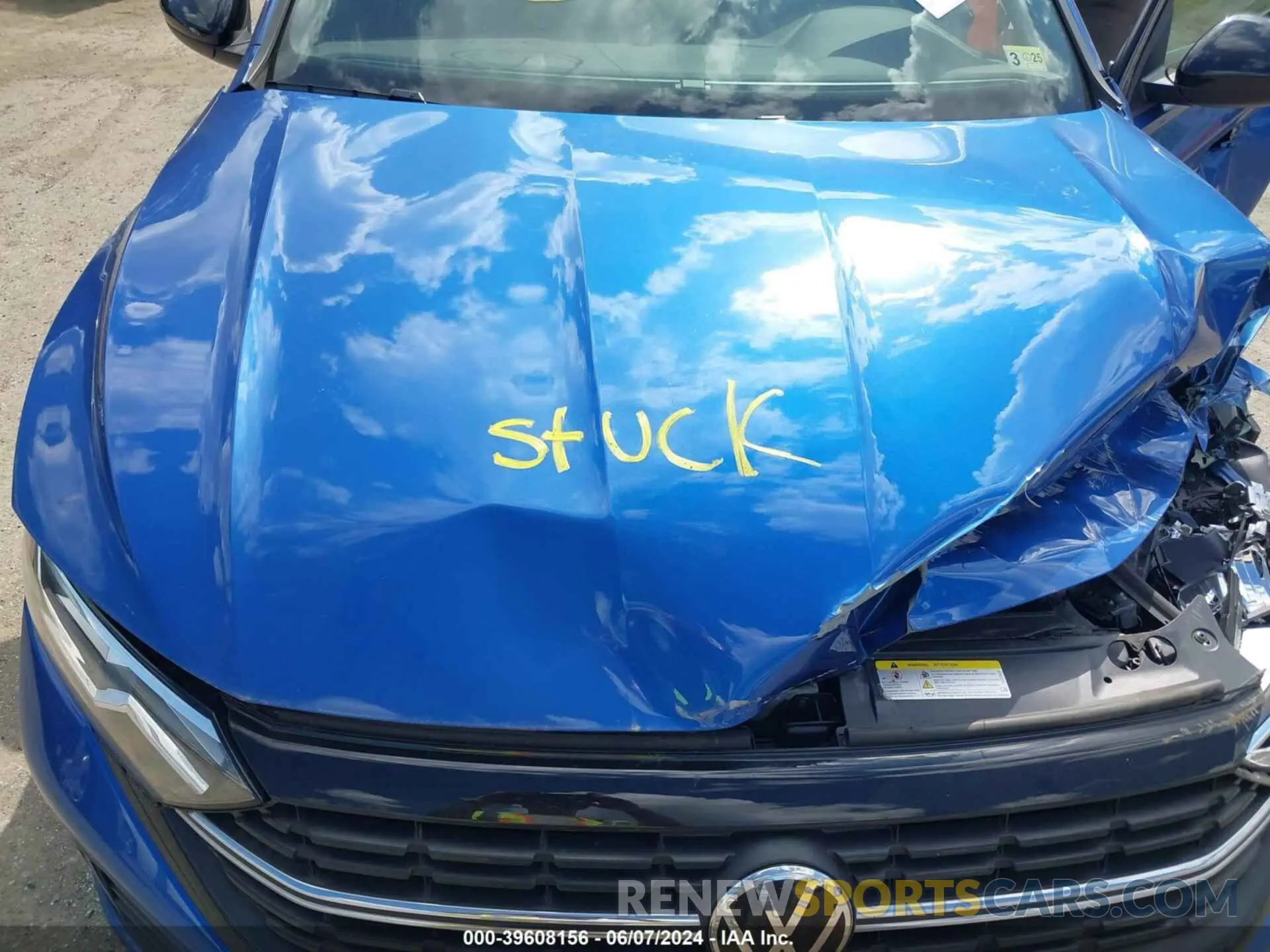 10 Photograph of a damaged car 3VWBM7BU4NM034529 VOLKSWAGEN JETTA 2022