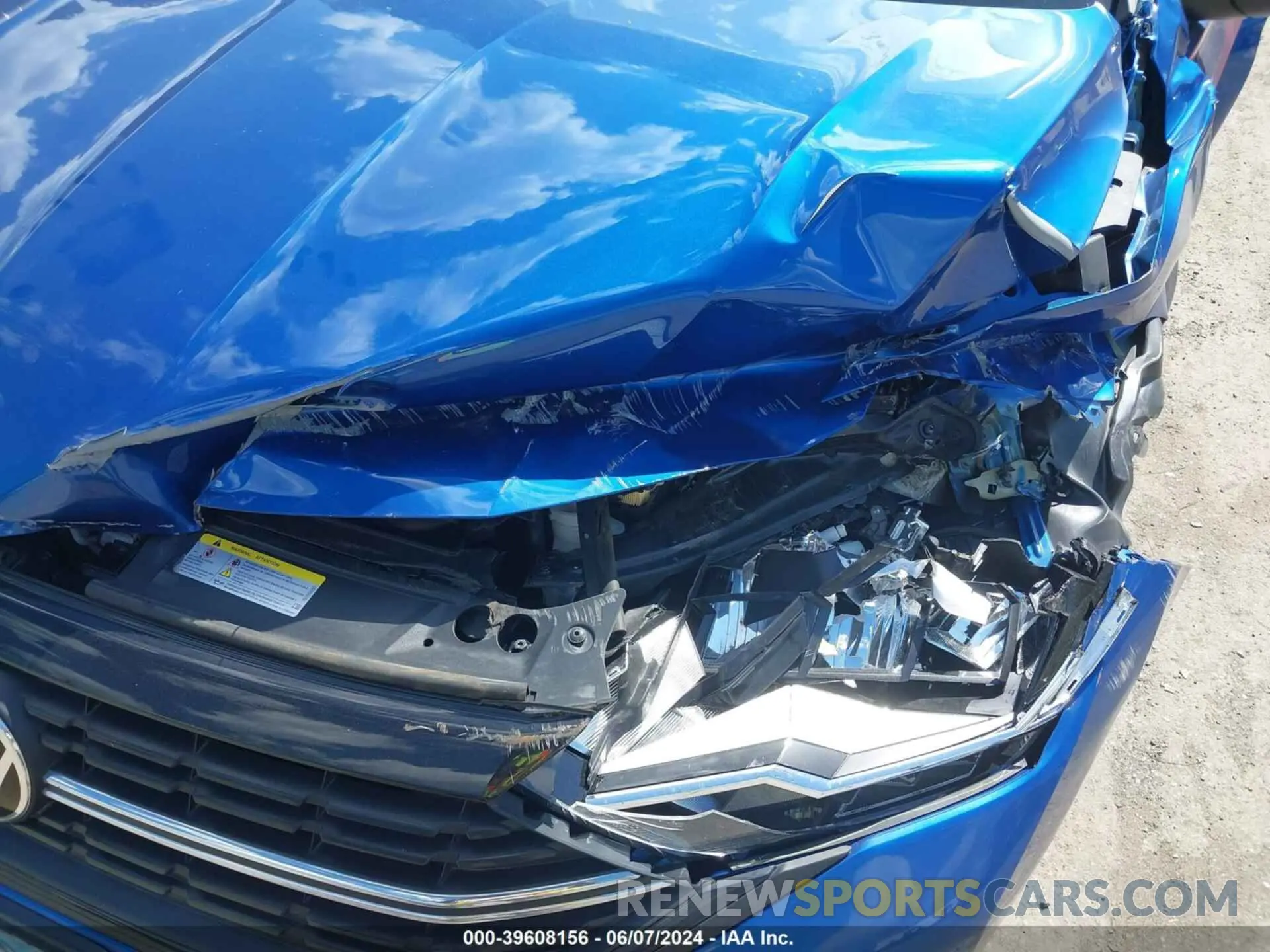 6 Photograph of a damaged car 3VWBM7BU4NM034529 VOLKSWAGEN JETTA 2022