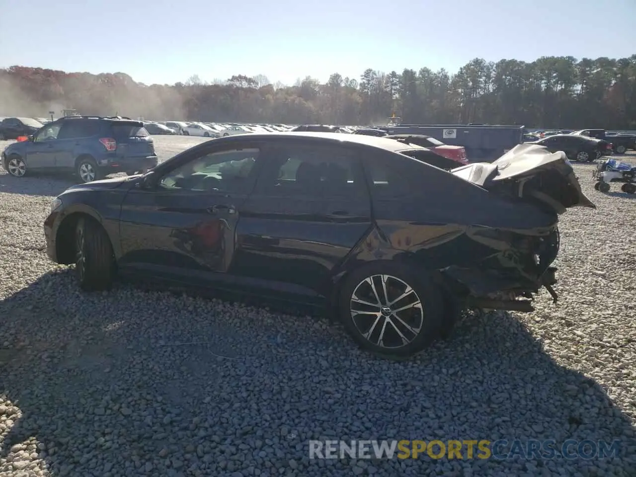 2 Photograph of a damaged car 3VWBM7BU7NM010693 VOLKSWAGEN JETTA 2022