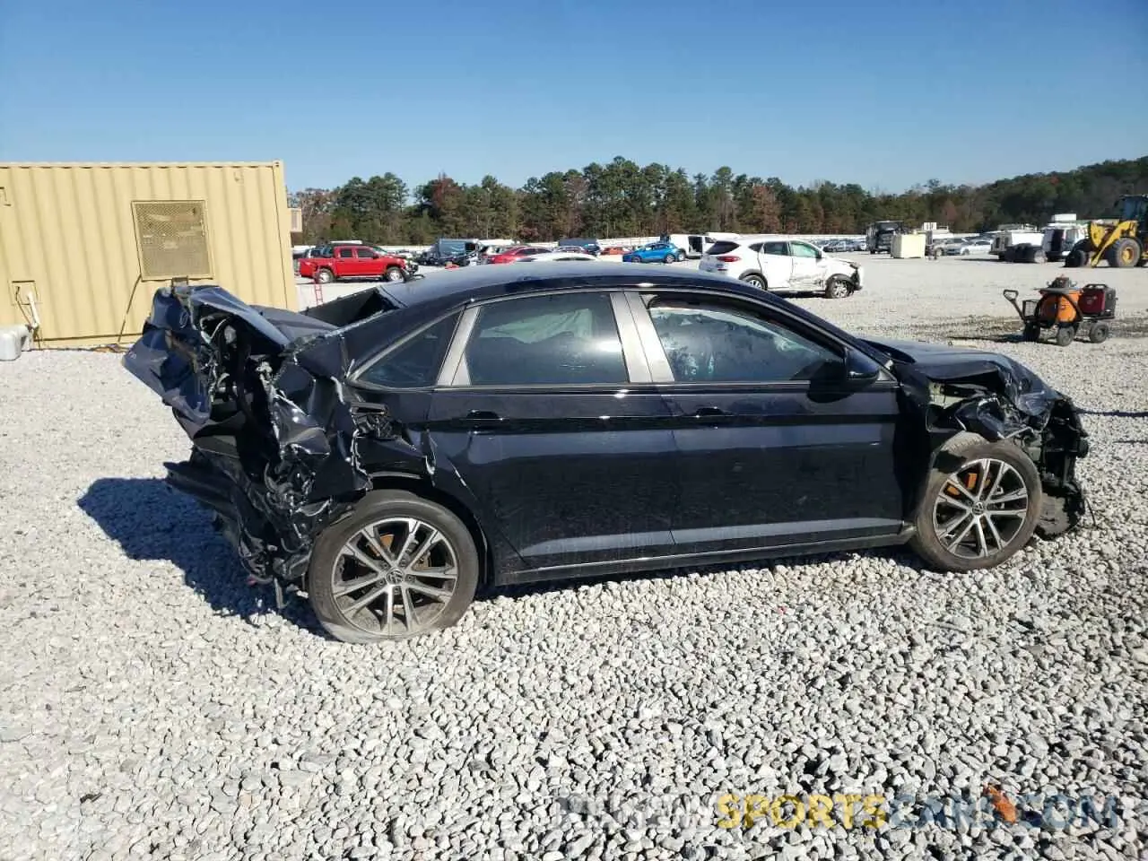 3 Photograph of a damaged car 3VWBM7BU7NM010693 VOLKSWAGEN JETTA 2022