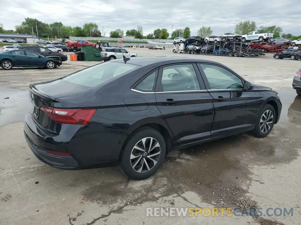 3 Photograph of a damaged car 3VWCM7BU3NM021243 VOLKSWAGEN JETTA 2022