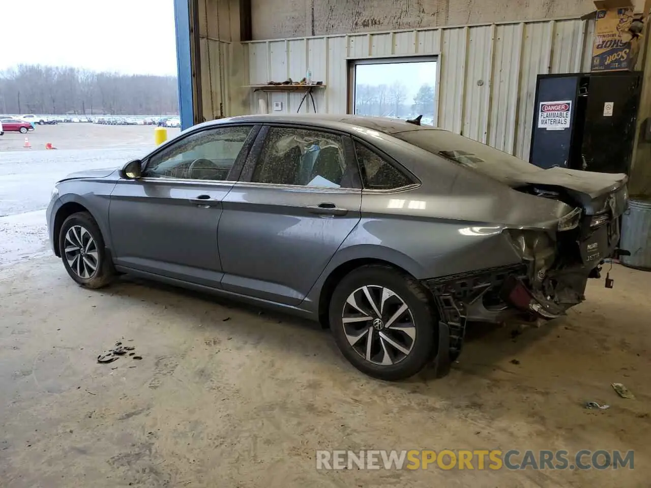 2 Photograph of a damaged car 3VWCM7BU5NM001284 VOLKSWAGEN JETTA 2022