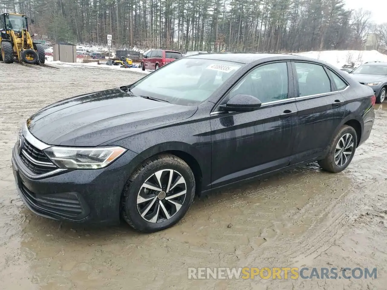 1 Photograph of a damaged car 3VWCM7BU5NM002015 VOLKSWAGEN JETTA 2022