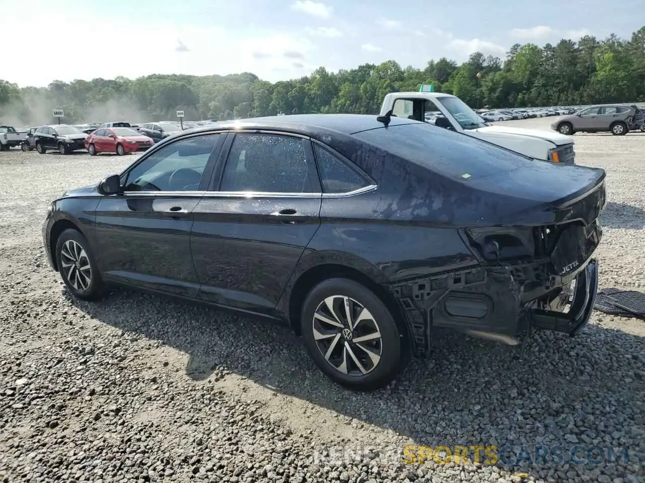 2 Photograph of a damaged car 3VWCM7BU6NM017686 VOLKSWAGEN JETTA 2022