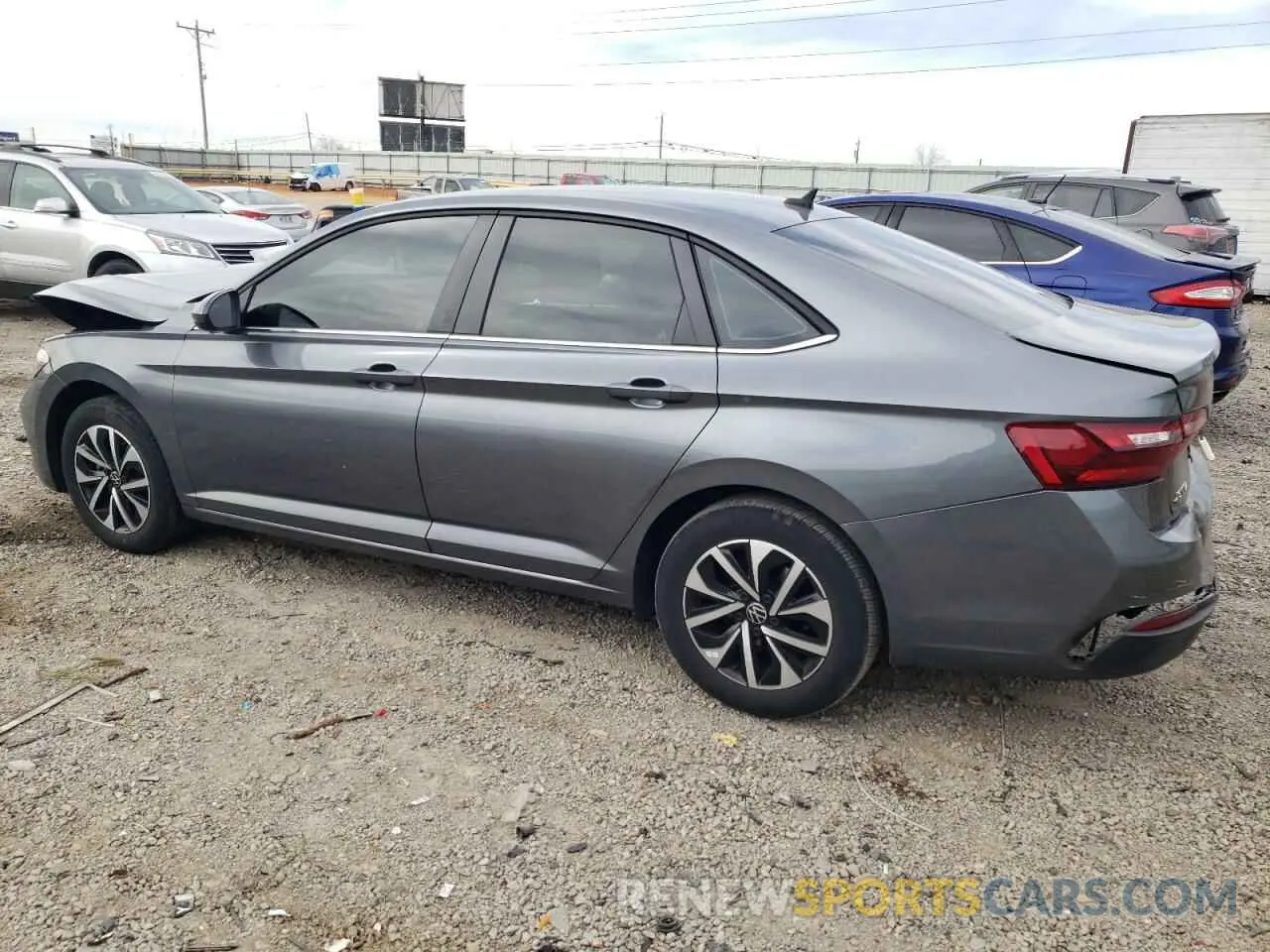 2 Photograph of a damaged car 3VWCM7BU7NM021570 VOLKSWAGEN JETTA 2022