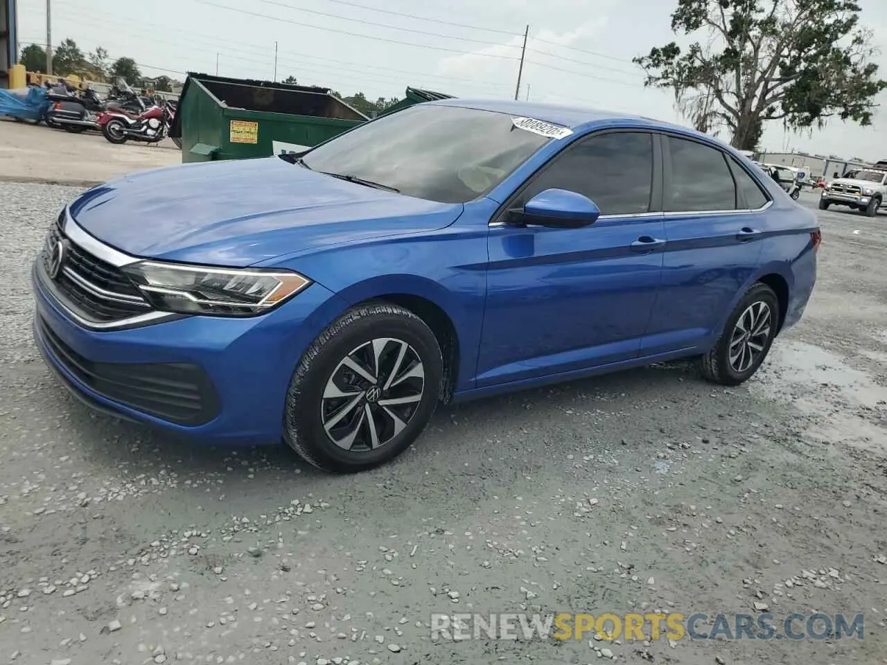 1 Photograph of a damaged car 3VWCM7BU8NM022078 VOLKSWAGEN JETTA 2022