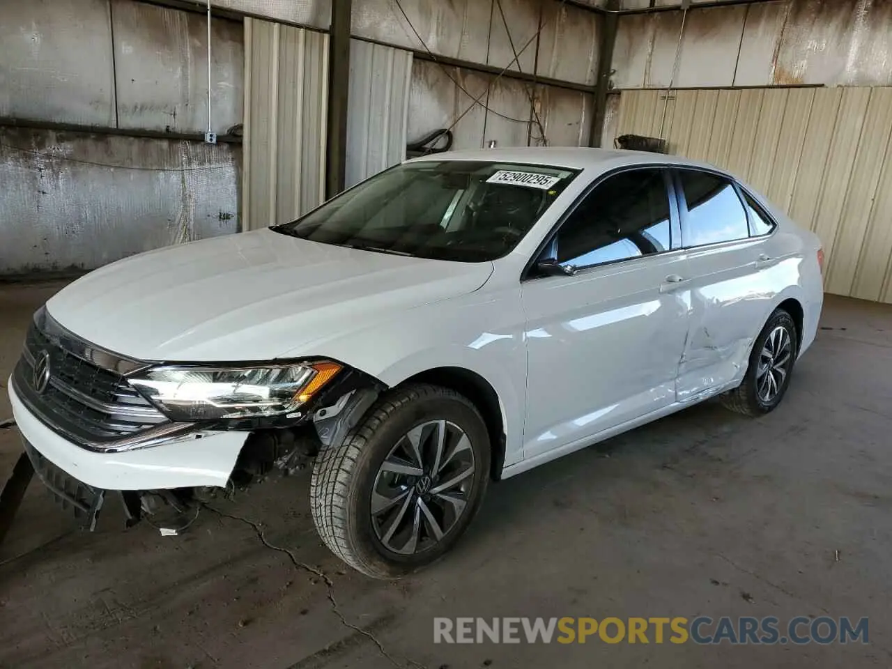 1 Photograph of a damaged car 3VWCM7BU8NM025367 VOLKSWAGEN JETTA 2022