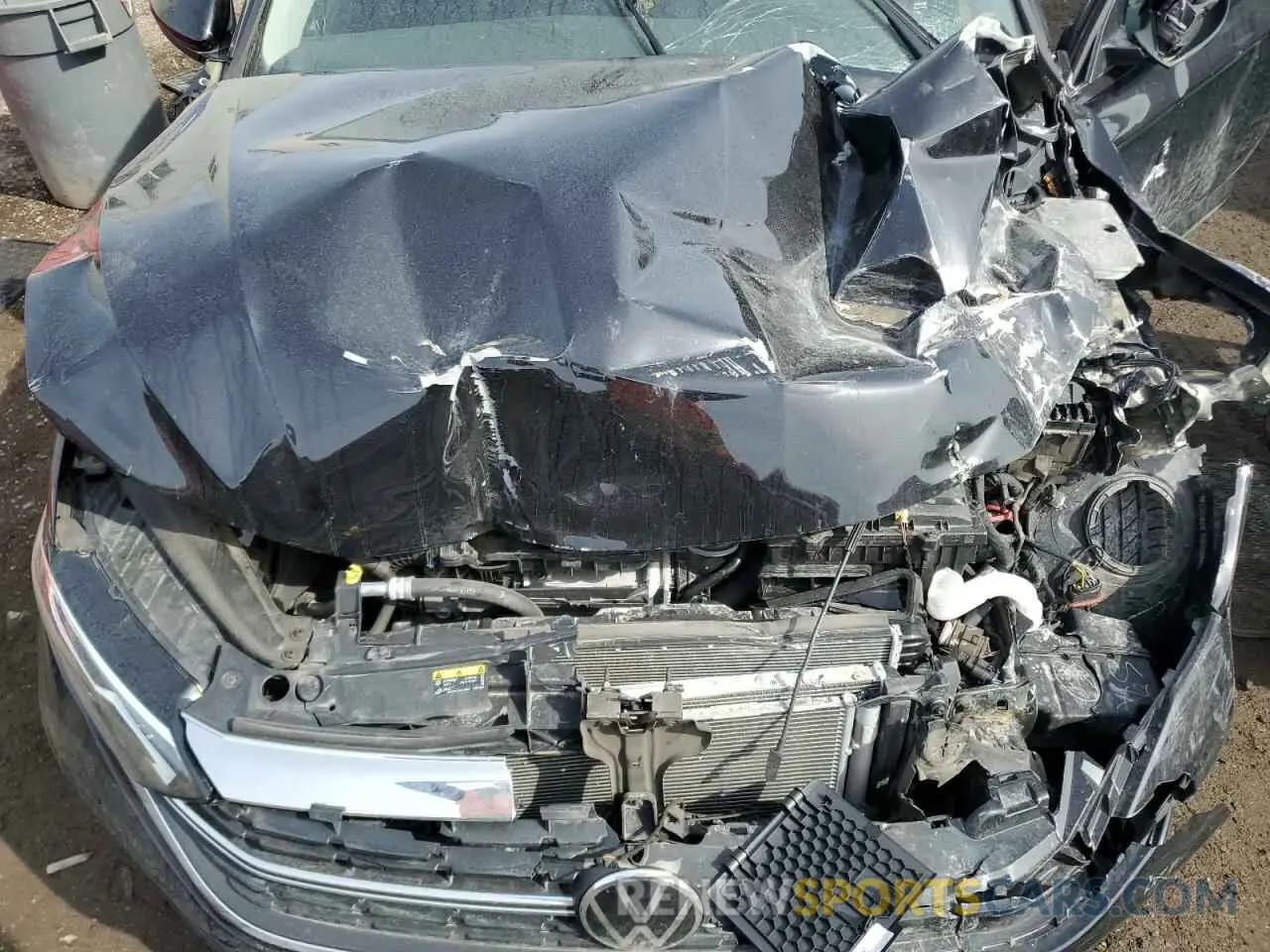 11 Photograph of a damaged car 3VWCM7BU8NM031914 VOLKSWAGEN JETTA 2022