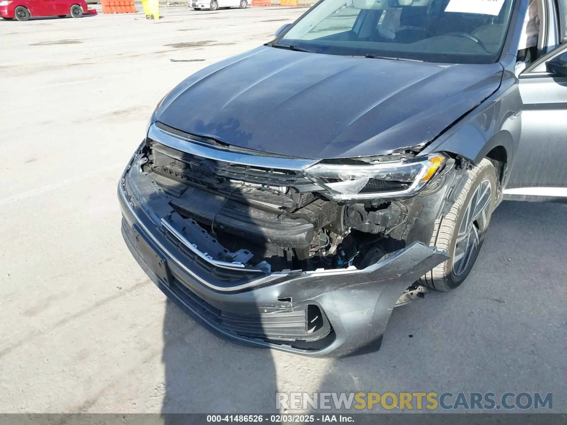 6 Photograph of a damaged car 3VWGM7BU7NM001059 VOLKSWAGEN JETTA 2022