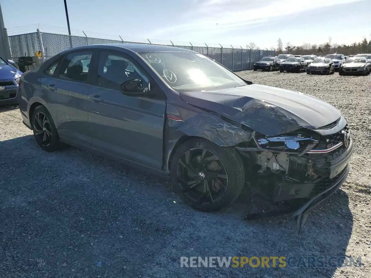 4 Photograph of a damaged car 3VW1T7BU1PM050687 VOLKSWAGEN JETTA 2023