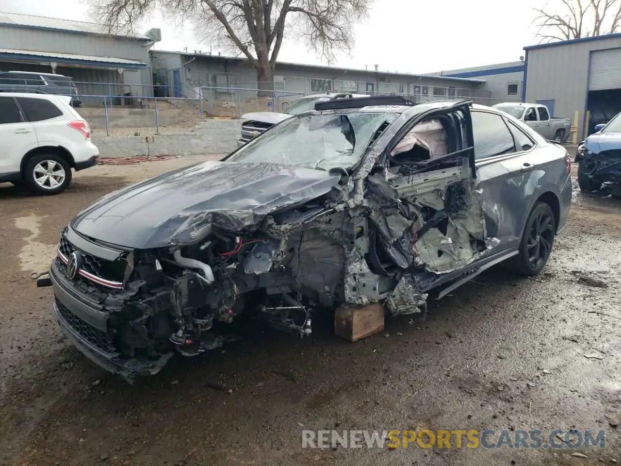 1 Photograph of a damaged car 3VW1T7BU8PM039072 VOLKSWAGEN JETTA 2023