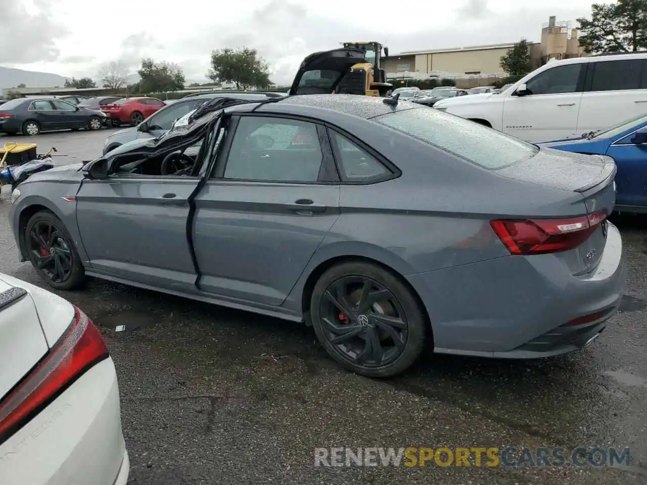 2 Photograph of a damaged car 3VW2T7BU6PM035669 VOLKSWAGEN JETTA 2023