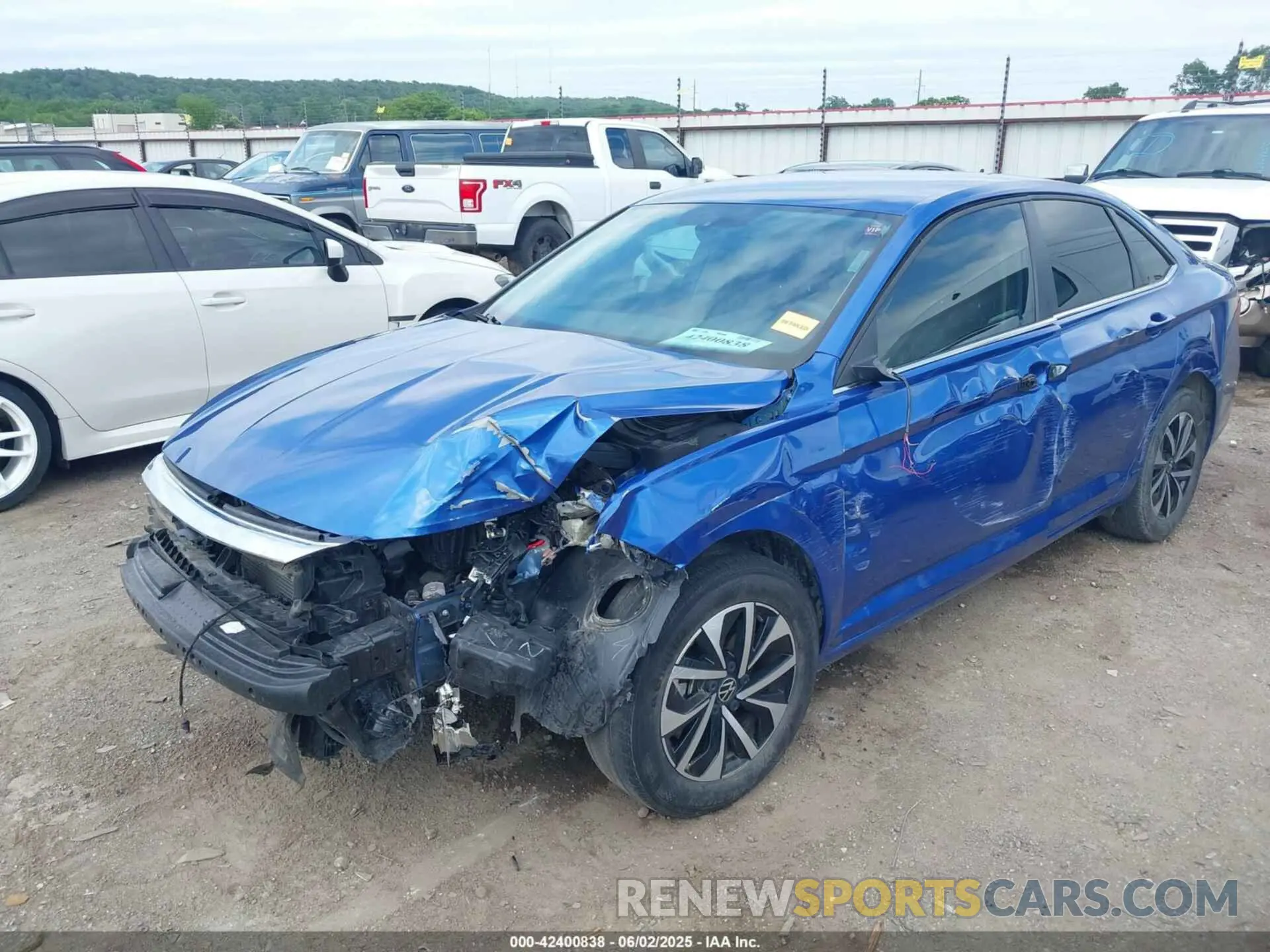 2 Photograph of a damaged car 3VW4M7BU0PM010739 VOLKSWAGEN JETTA 2023