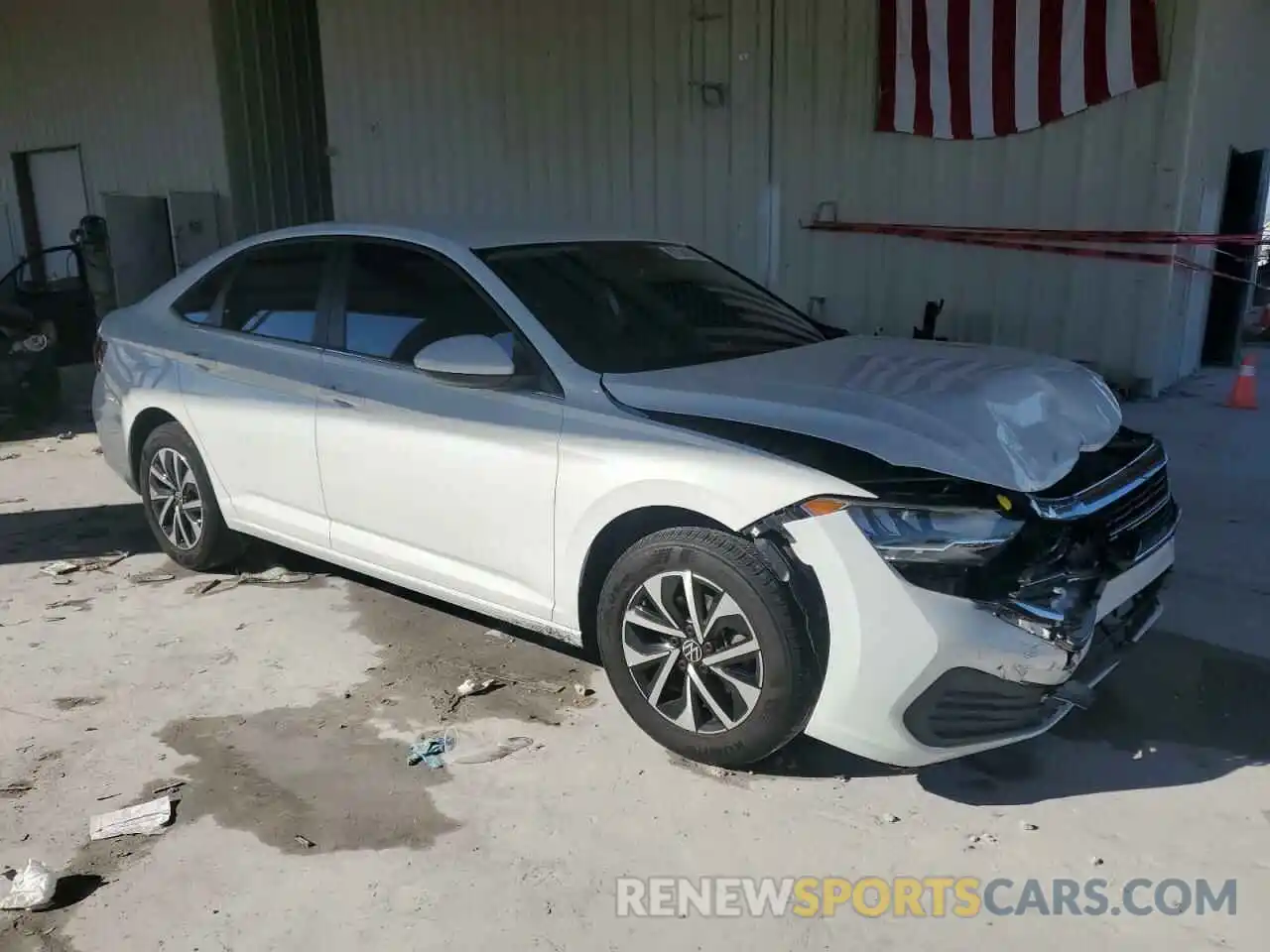 4 Photograph of a damaged car 3VW4M7BU2PM017823 VOLKSWAGEN JETTA 2023