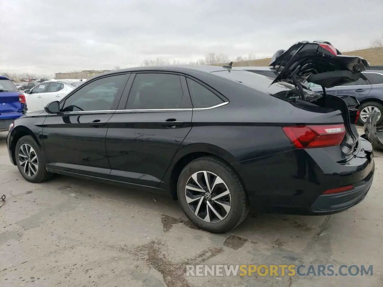 2 Photograph of a damaged car 3VW4M7BU5PM017153 VOLKSWAGEN JETTA 2023