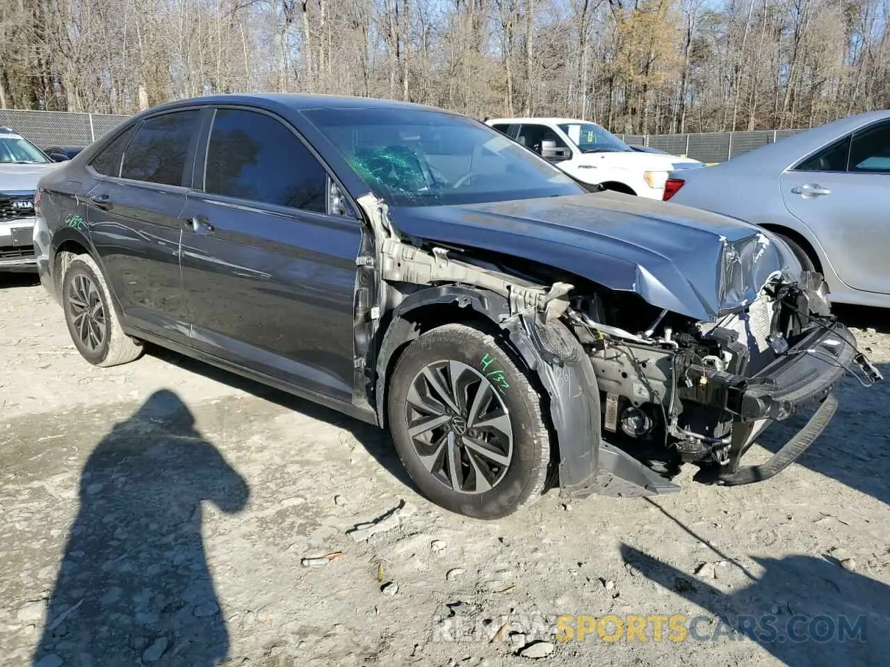 4 Photograph of a damaged car 3VW4M7BU9PM022937 VOLKSWAGEN JETTA 2023