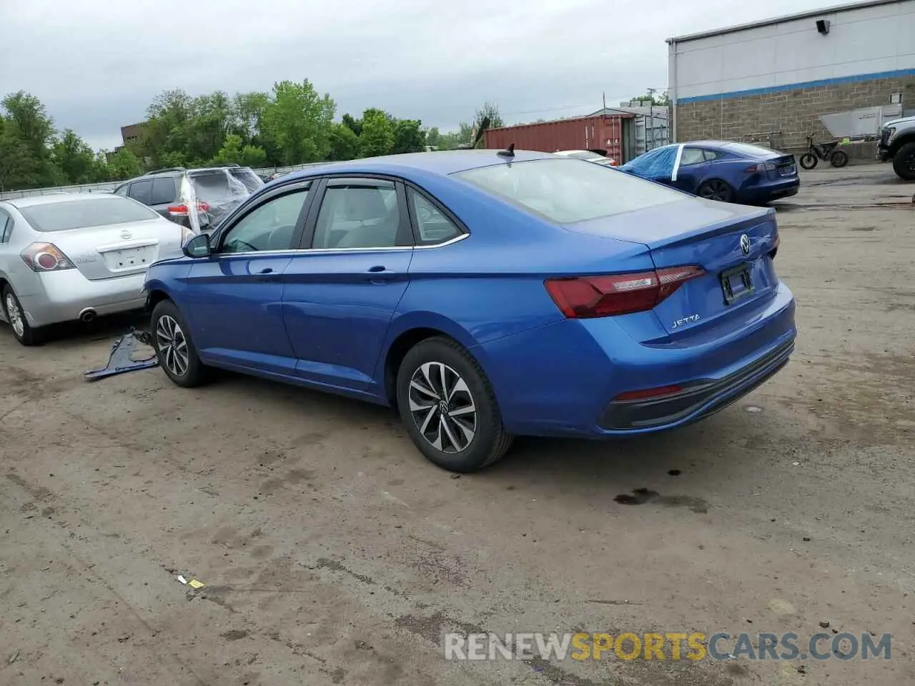 2 Photograph of a damaged car 3VW5M7BU3PM023991 VOLKSWAGEN JETTA 2023