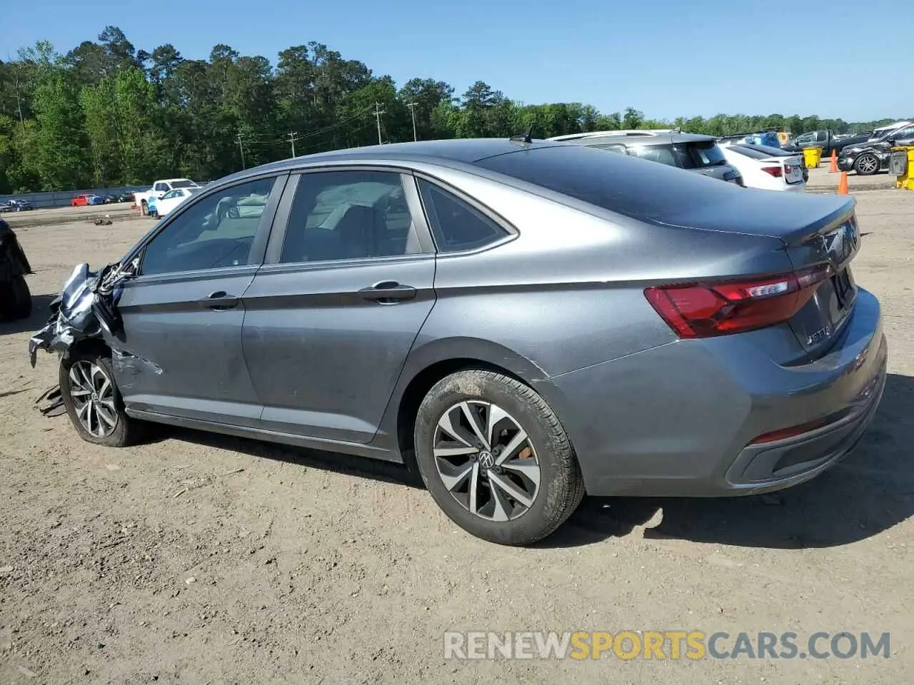 2 Photograph of a damaged car 3VW5M7BU3PM024719 VOLKSWAGEN JETTA 2023