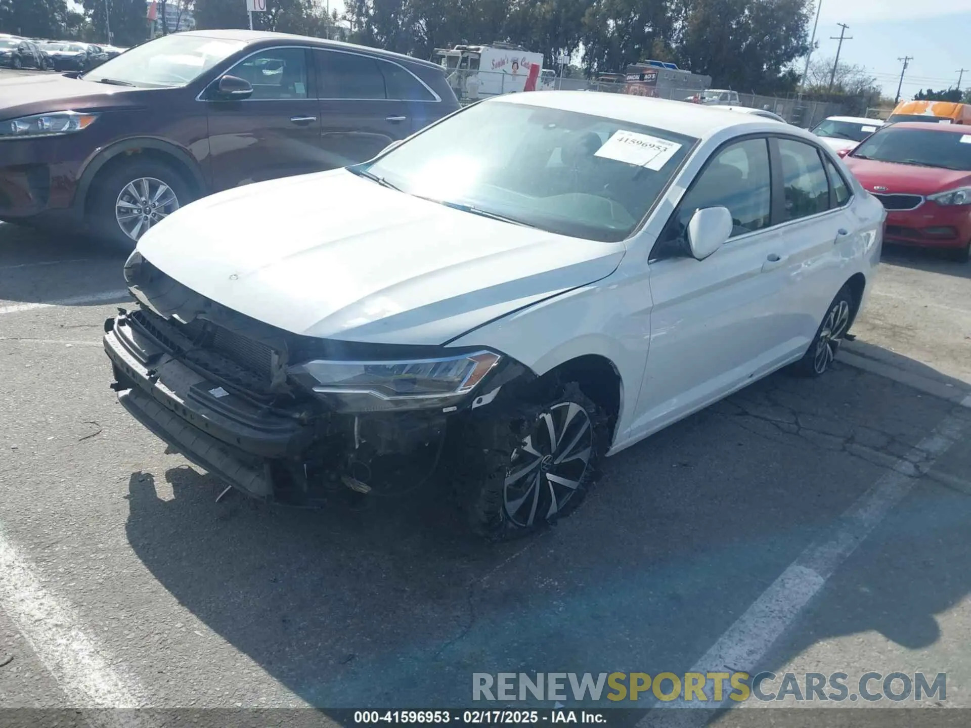 2 Photograph of a damaged car 3VW5M7BU3PM053797 VOLKSWAGEN JETTA 2023