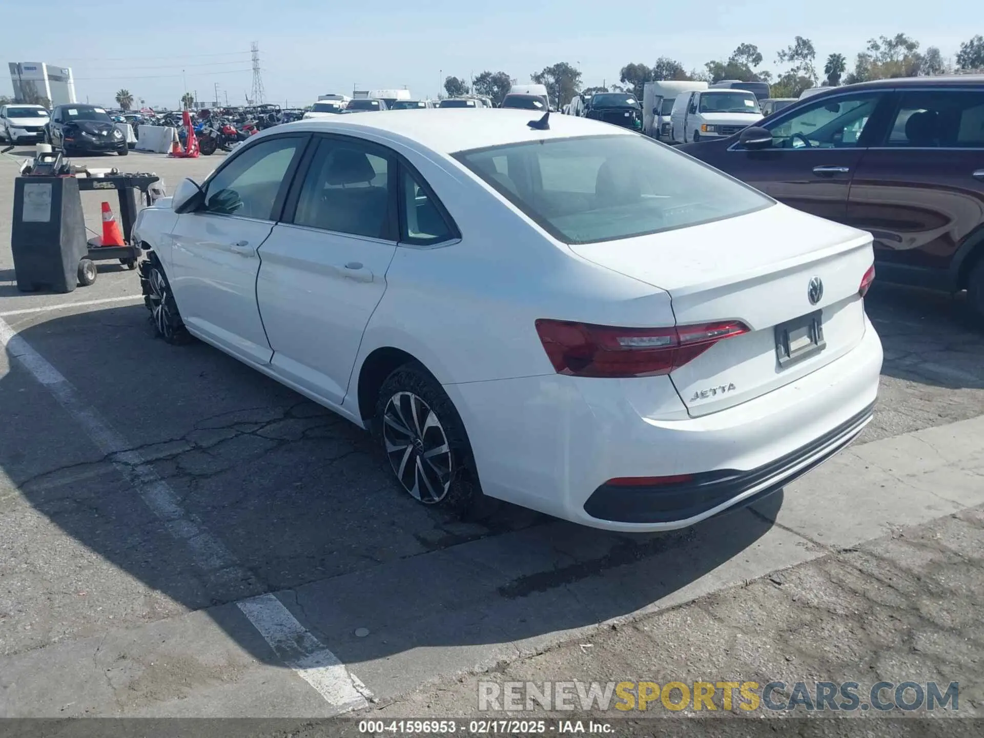 3 Photograph of a damaged car 3VW5M7BU3PM053797 VOLKSWAGEN JETTA 2023