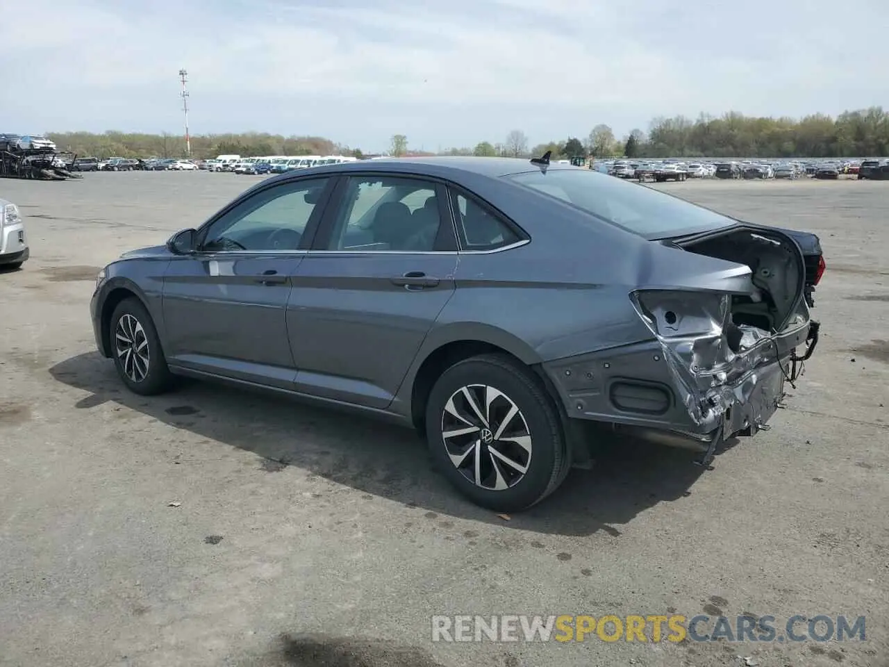 2 Photograph of a damaged car 3VW5M7BU4PM023045 VOLKSWAGEN JETTA 2023