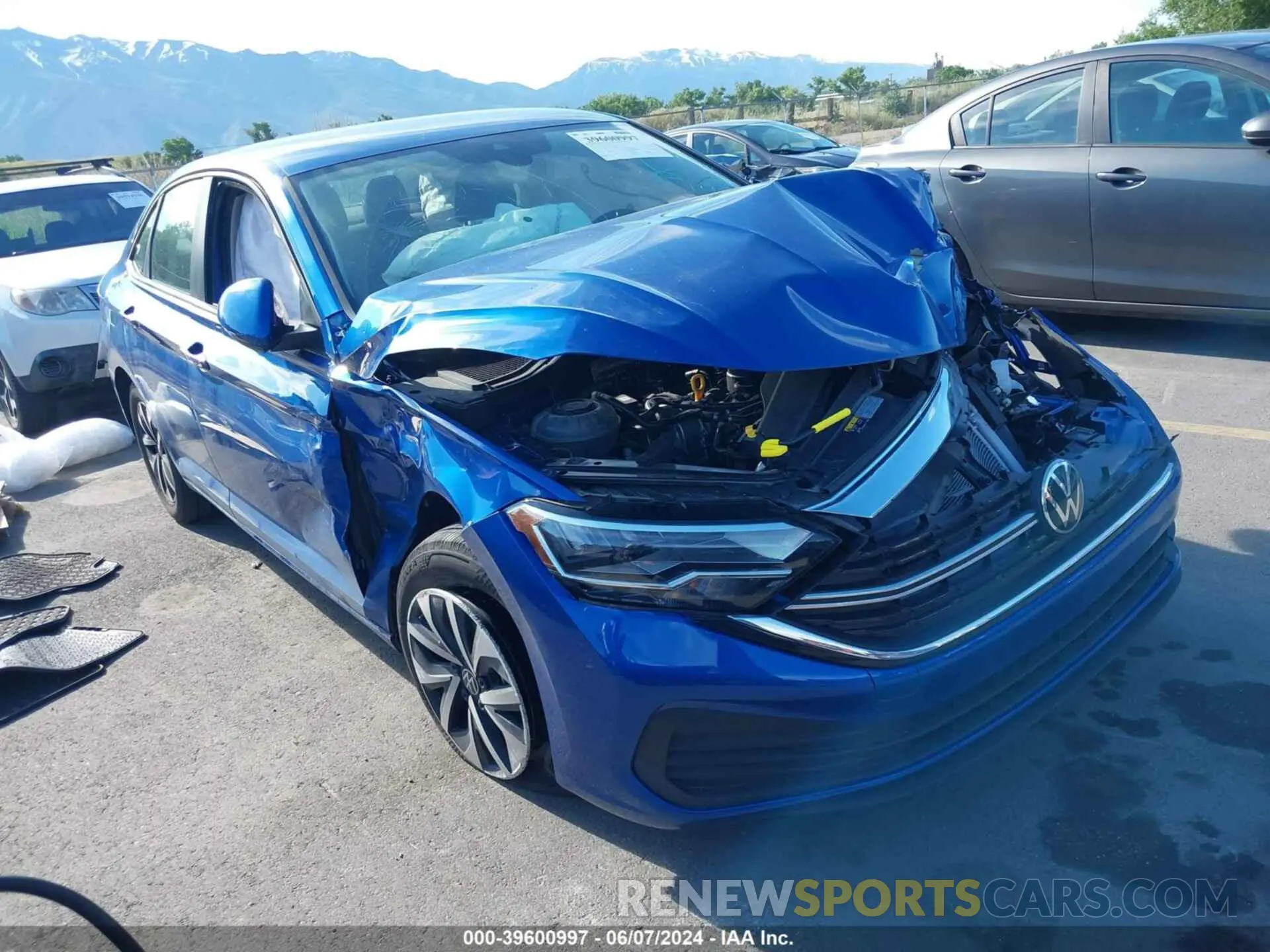 1 Photograph of a damaged car 3VW5M7BU4PM055185 VOLKSWAGEN JETTA 2023