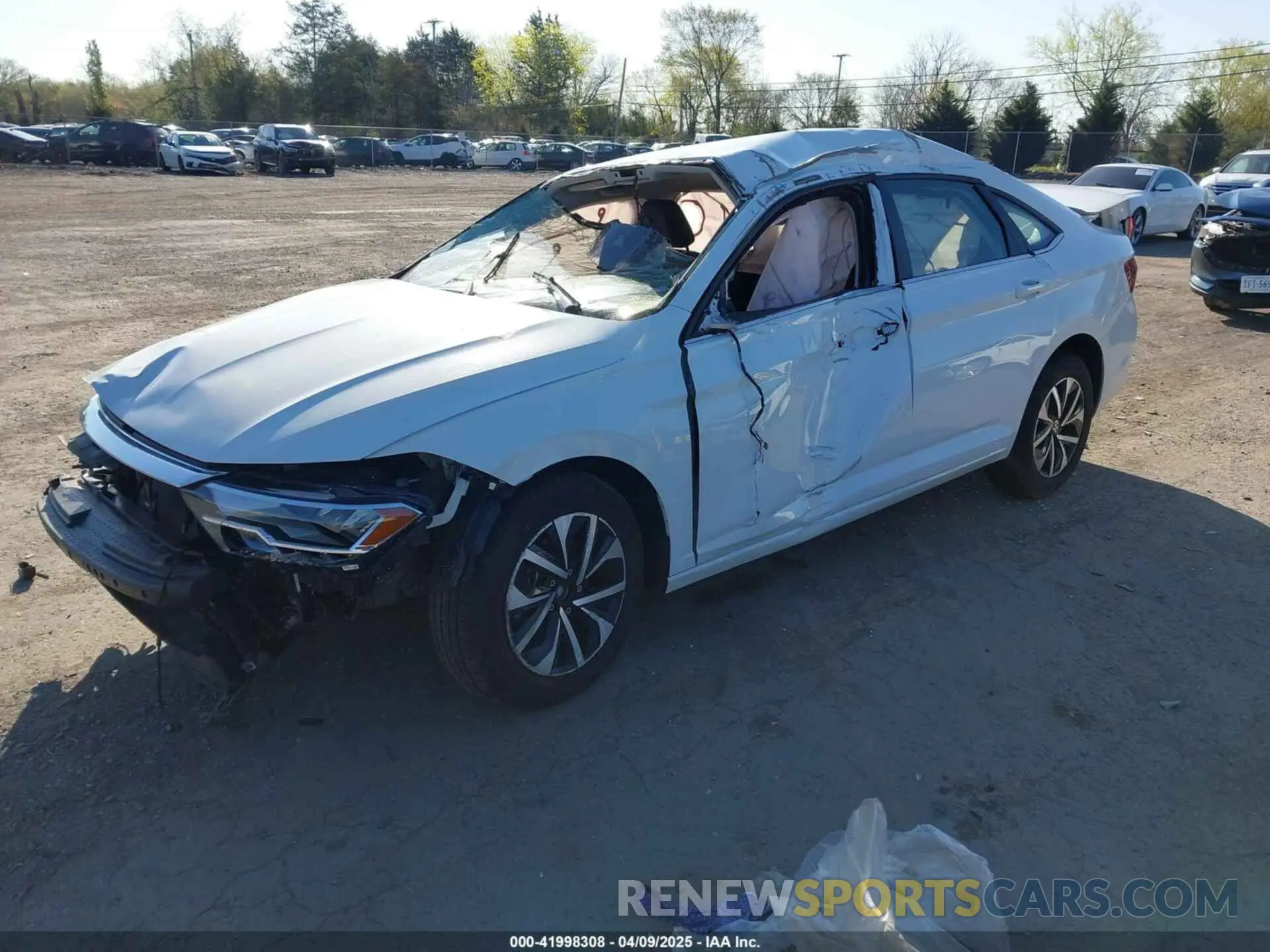 2 Photograph of a damaged car 3VW5M7BU5PM021627 VOLKSWAGEN JETTA 2023