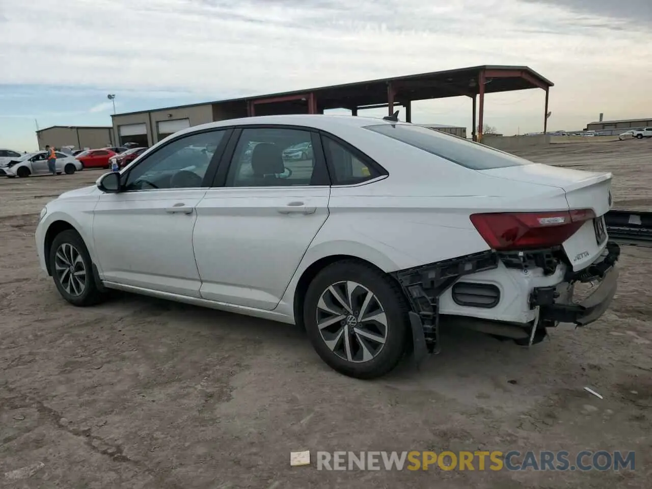 2 Photograph of a damaged car 3VW5M7BU6PM018039 VOLKSWAGEN JETTA 2023