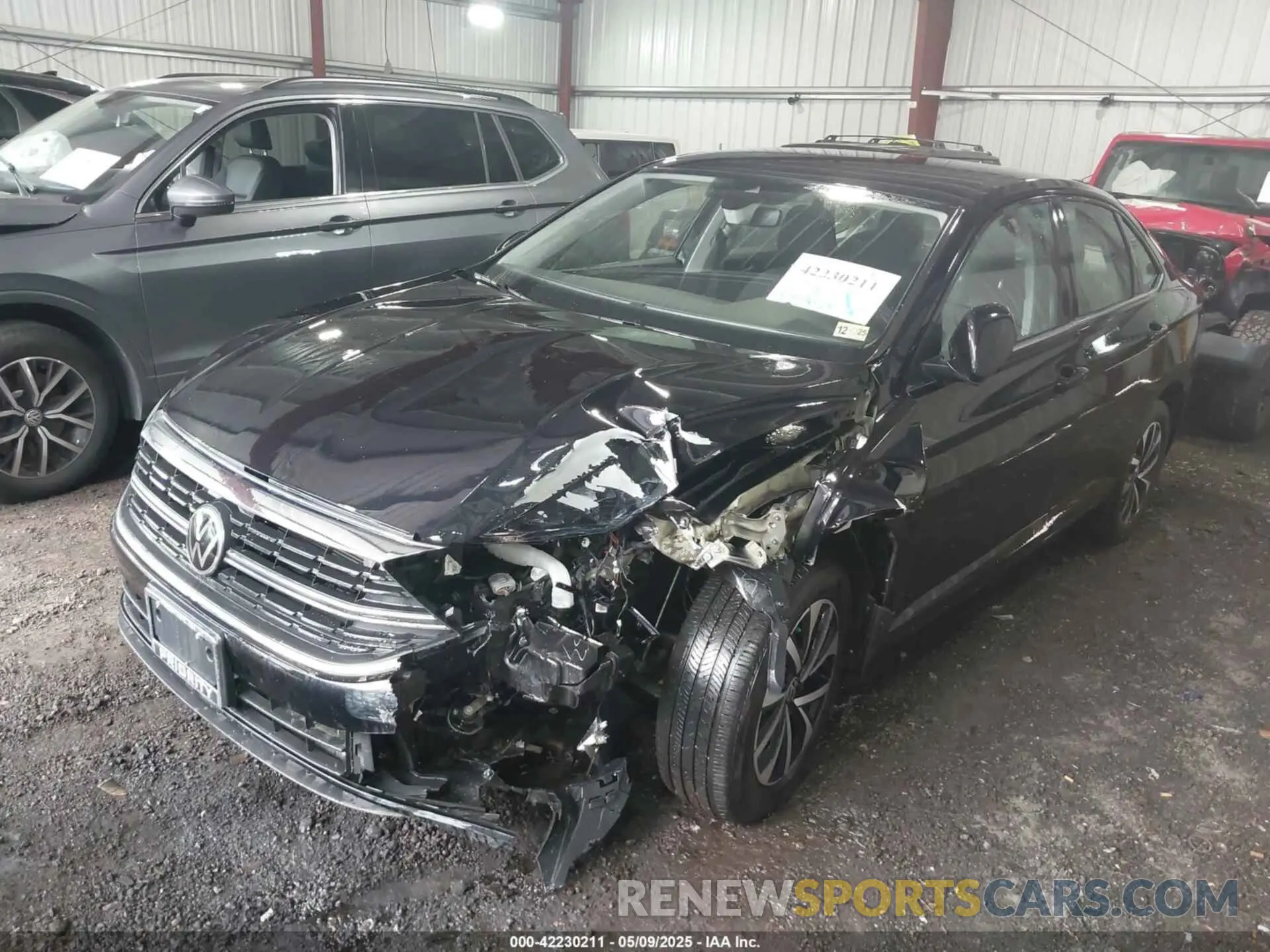 6 Photograph of a damaged car 3VW5M7BU8PM019113 VOLKSWAGEN JETTA 2023