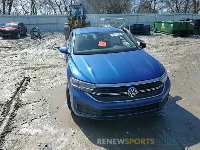 13 Photograph of a damaged car 3VW5M7BU9PM054243 VOLKSWAGEN JETTA 2023